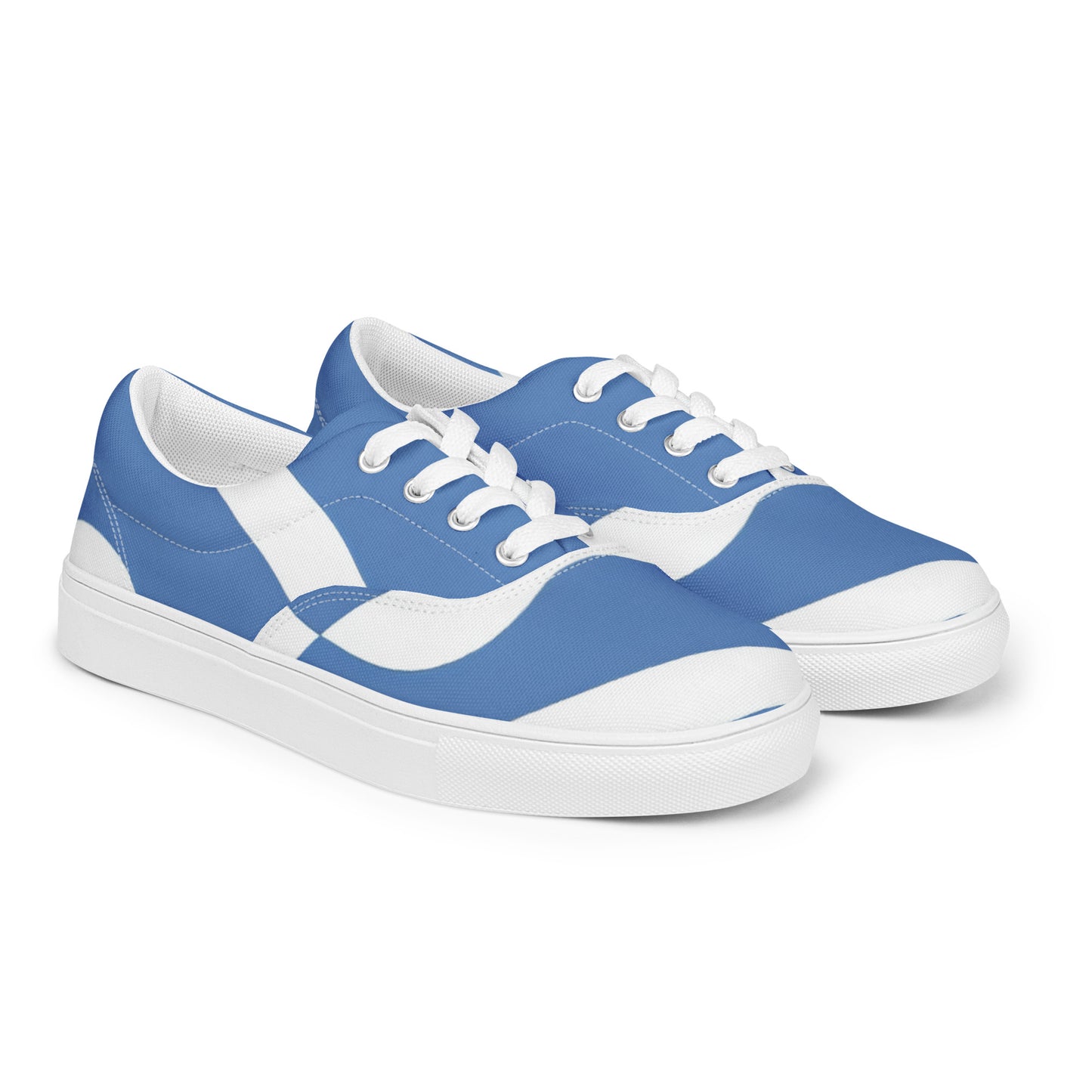 Women’s lace-up canvas shoes