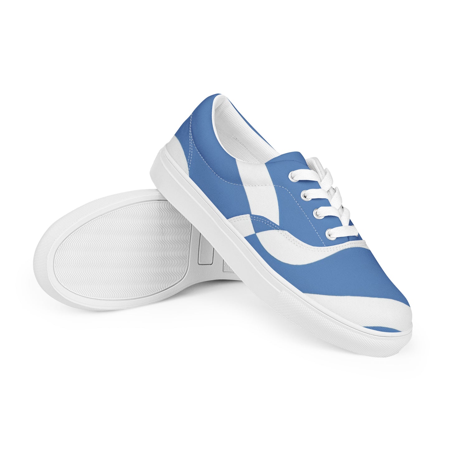 Women’s lace-up canvas shoes