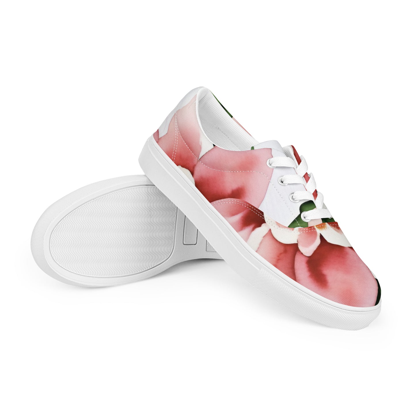 Women’s lace-up canvas shoes