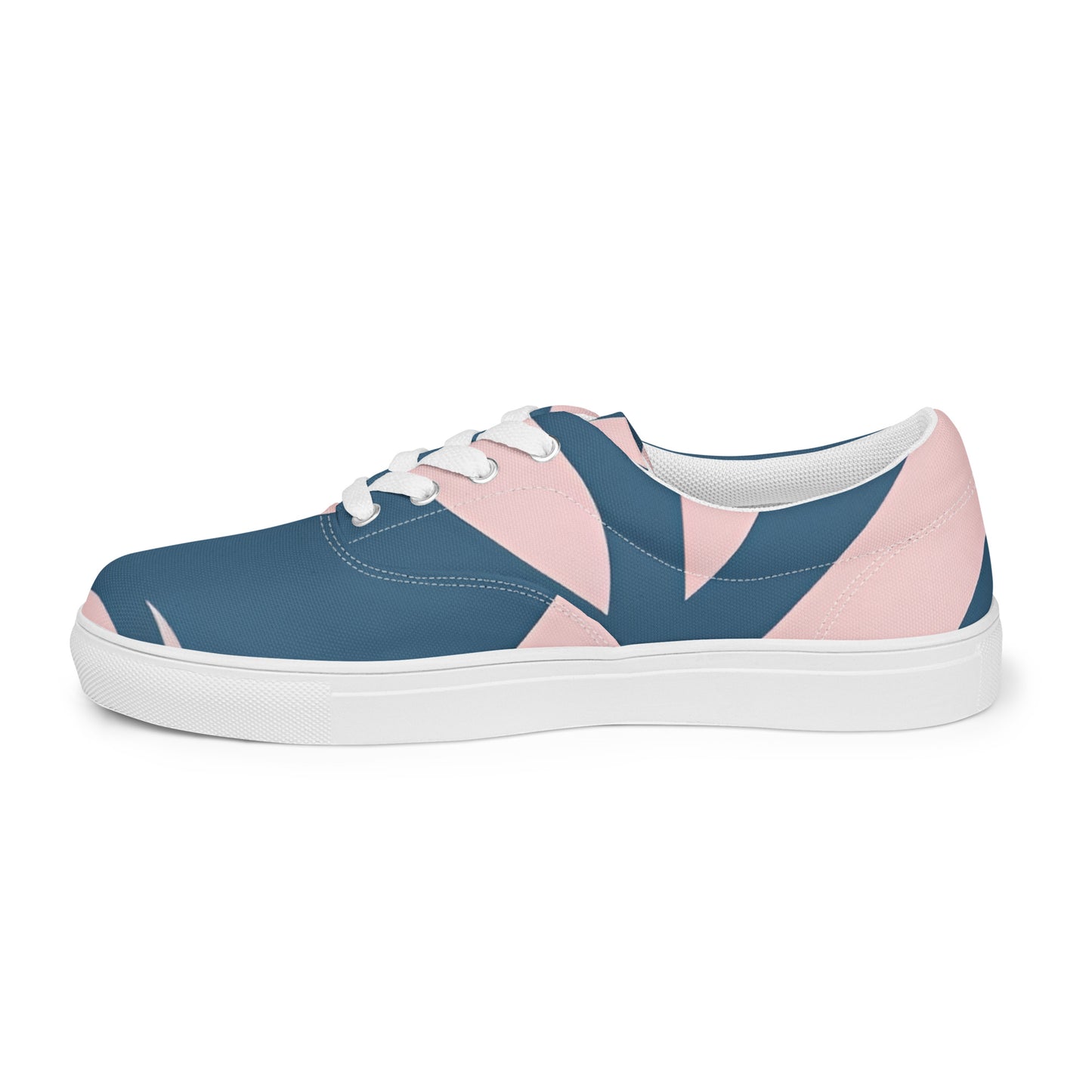 Women’s lace-up canvas shoes