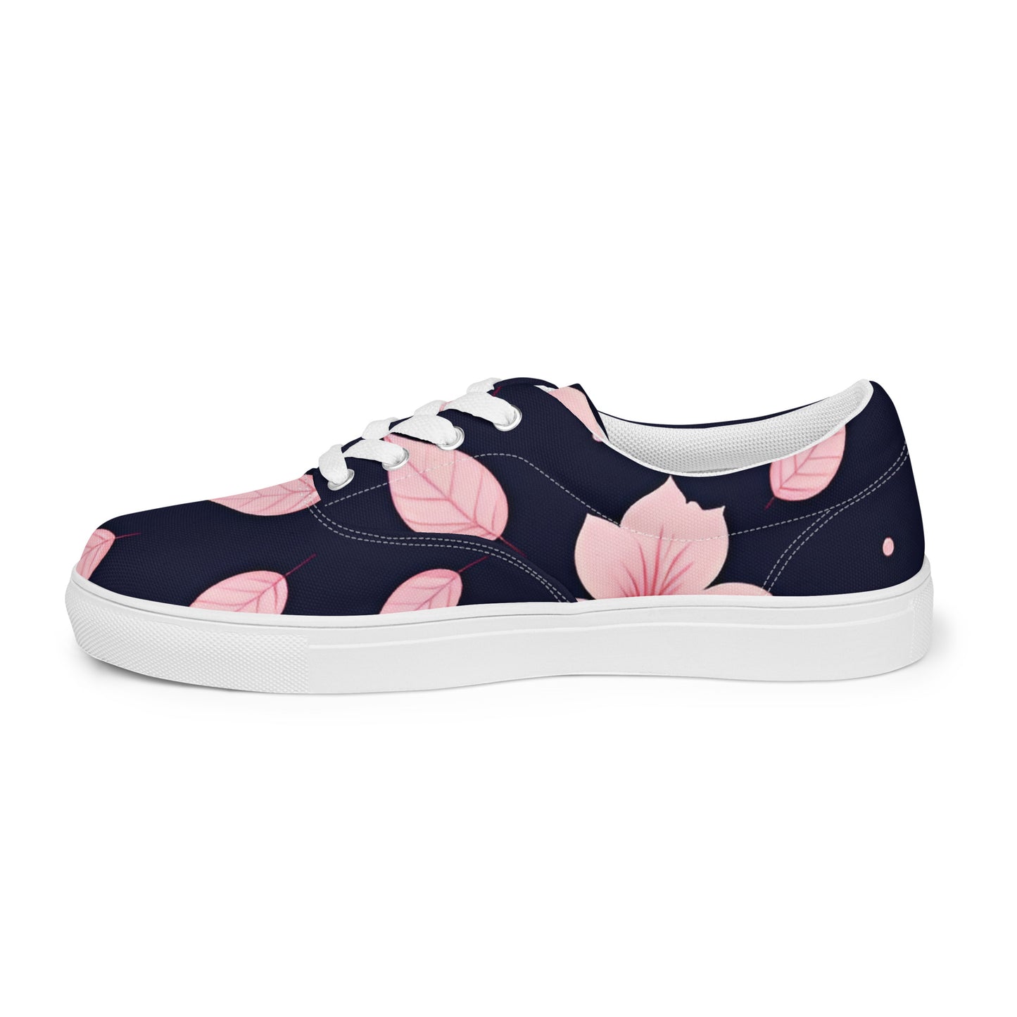 Women’s lace-up canvas shoes