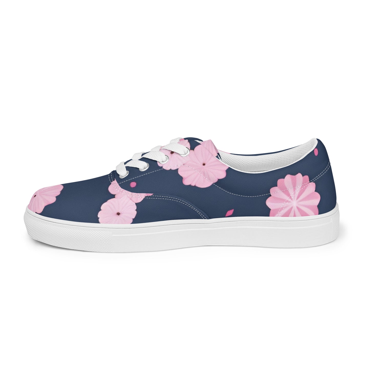 Women’s lace-up canvas shoes