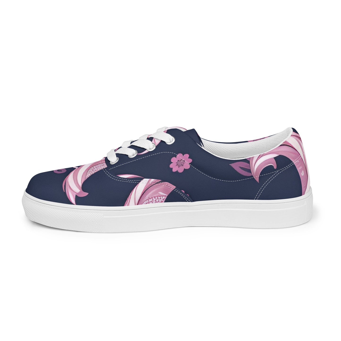 Women’s lace-up canvas shoes