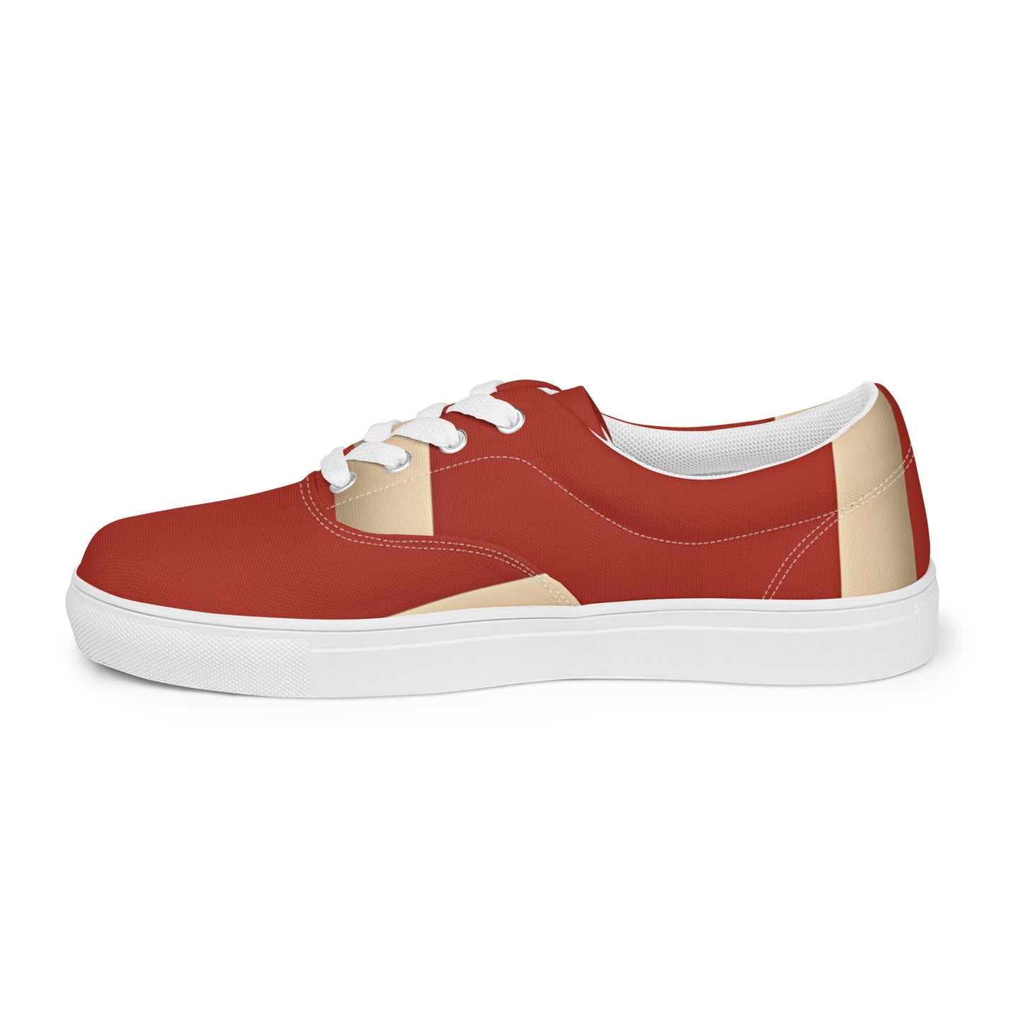 Women’s lace-up canvas shoes