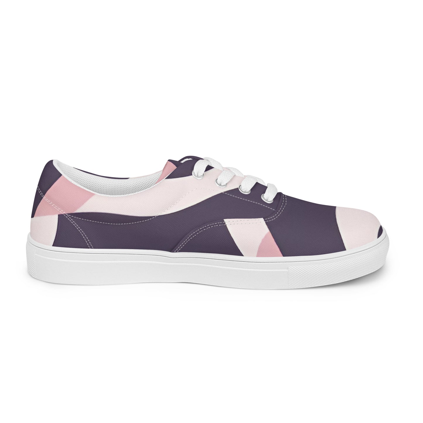 Women’s lace-up canvas shoes