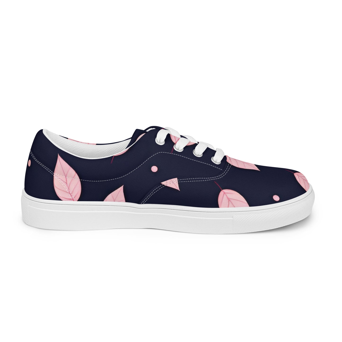 Women’s lace-up canvas shoes