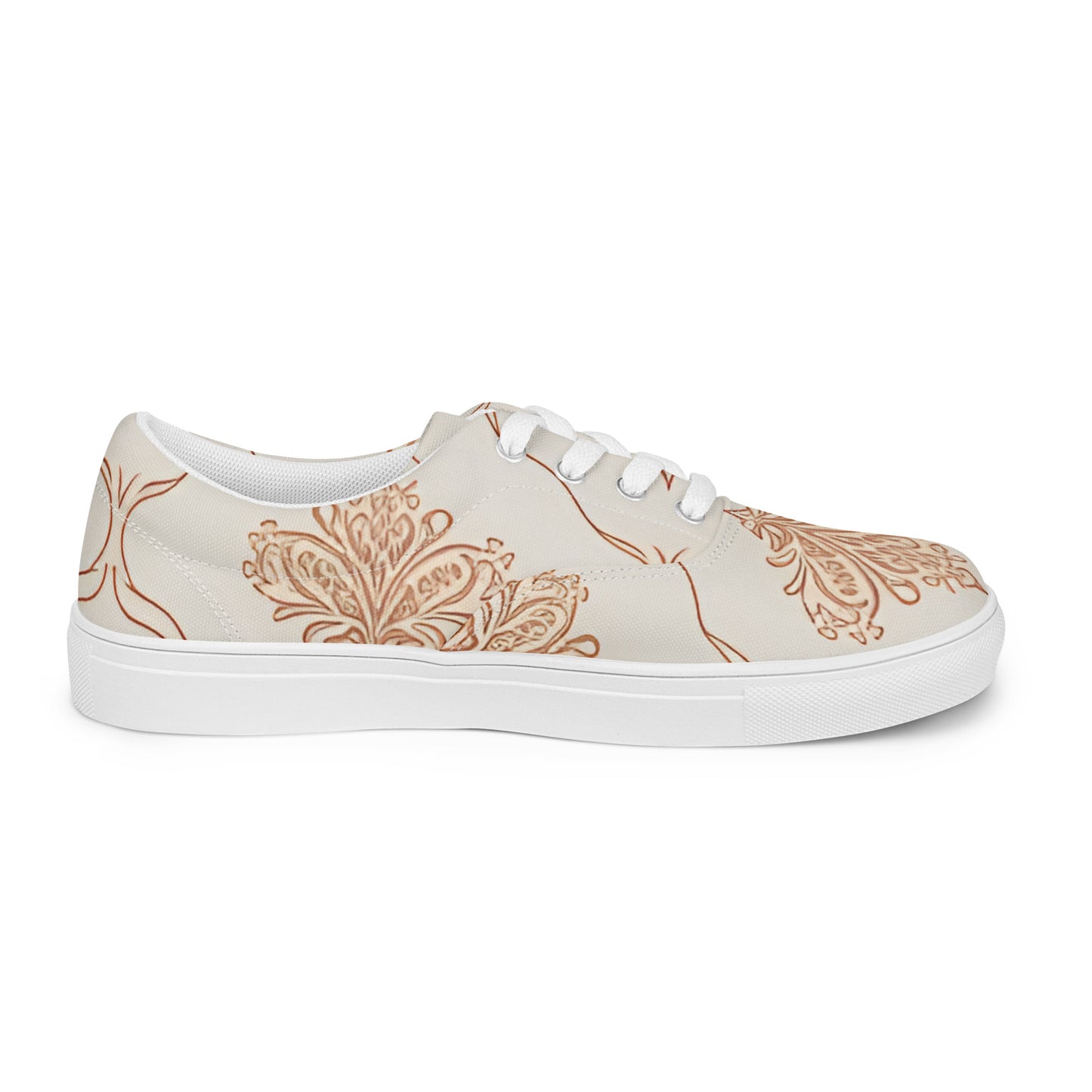 Women’s lace-up canvas shoes