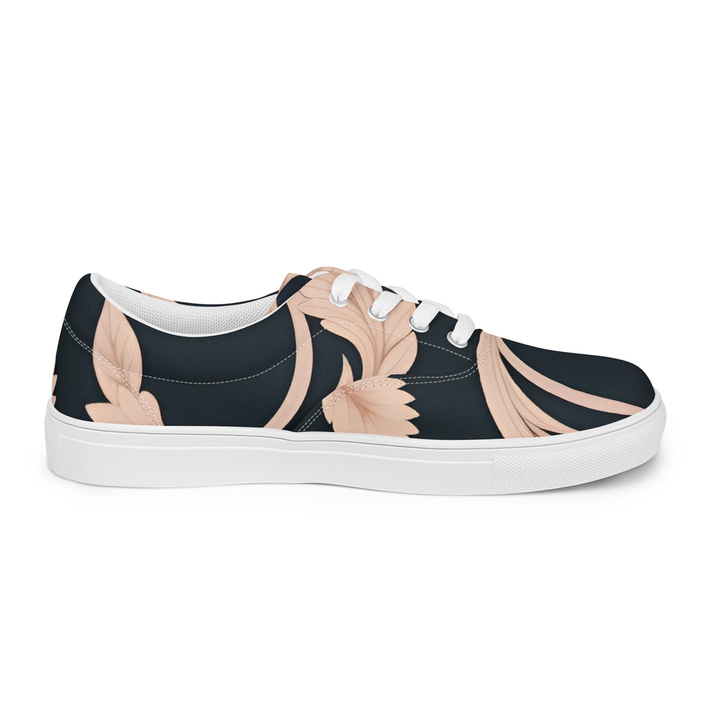 Women’s lace-up canvas shoes