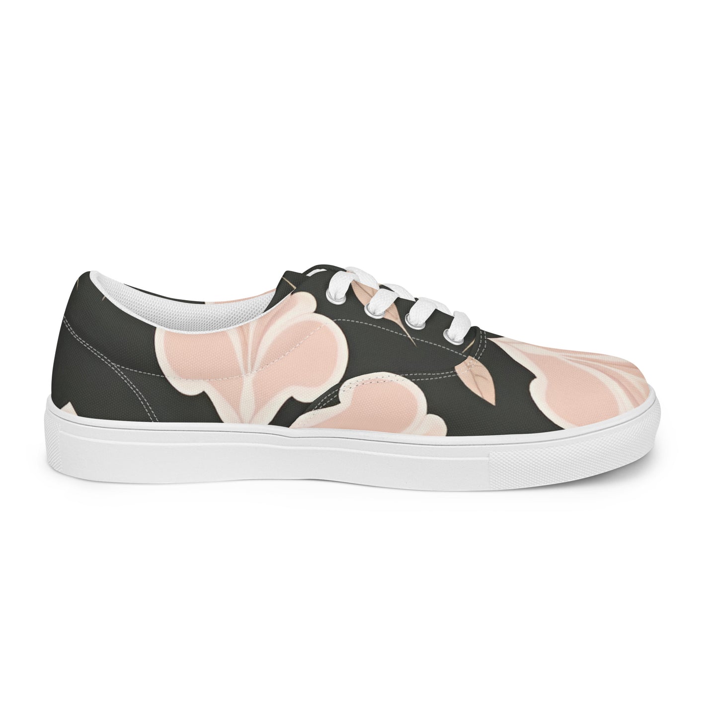 Women’s lace-up canvas shoes