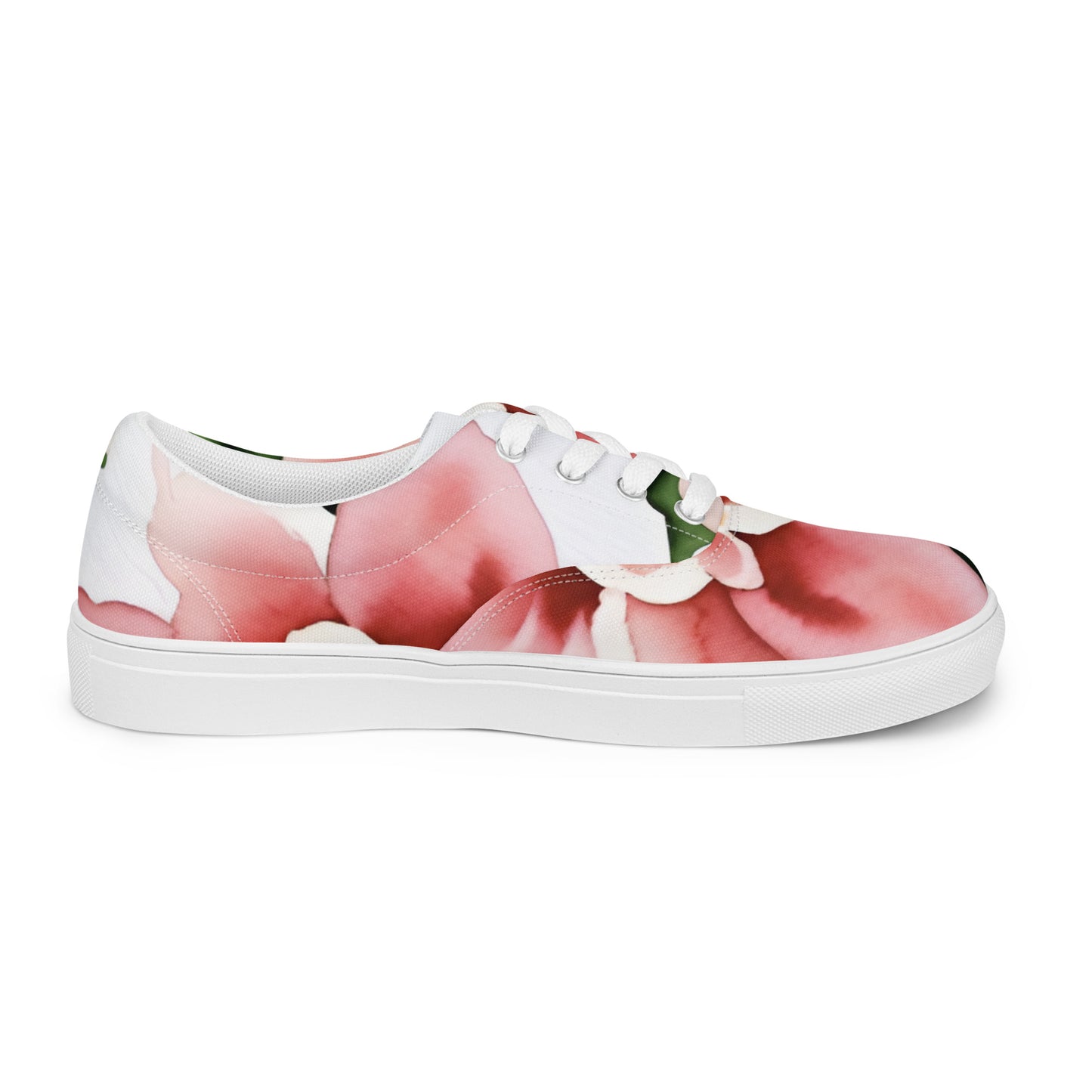 Women’s lace-up canvas shoes