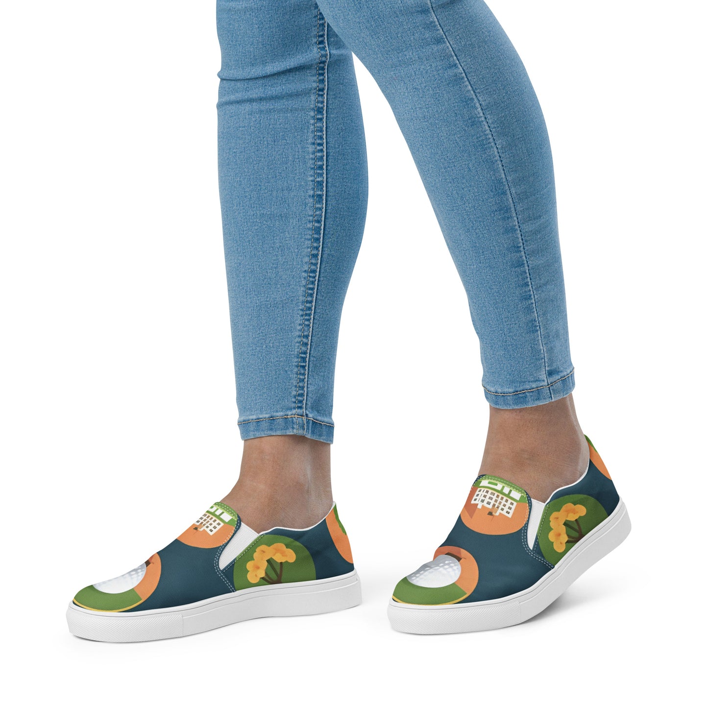 Women’s slip-on canvas shoes