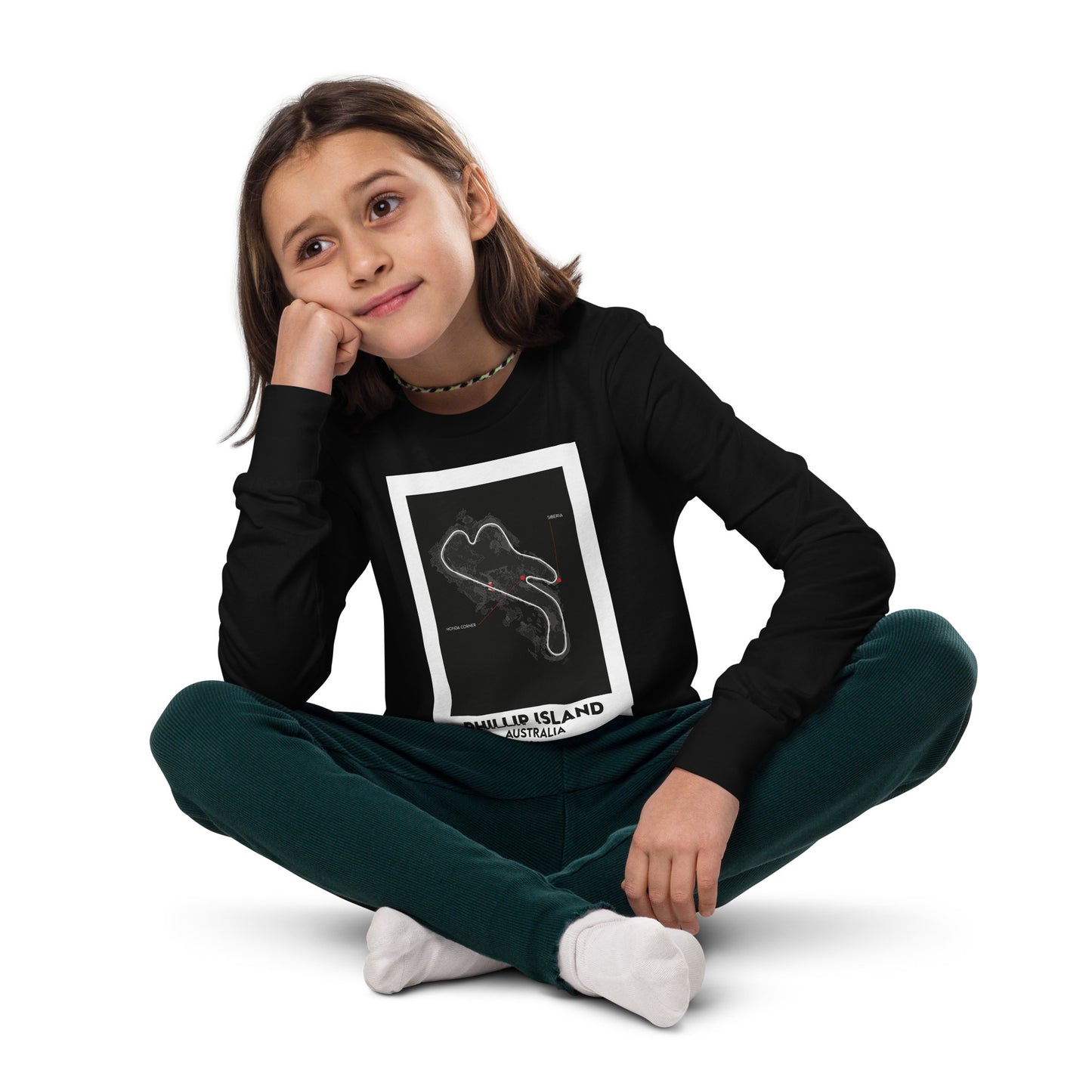 THEME Youth long sleeve tee