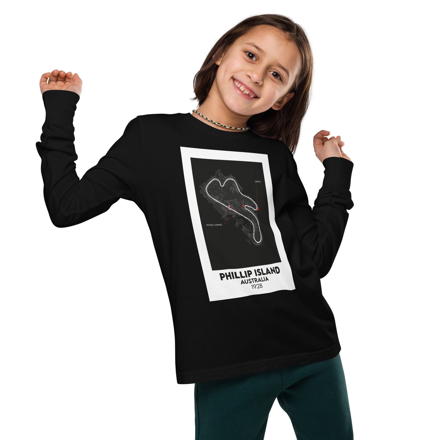 THEME Youth long sleeve tee