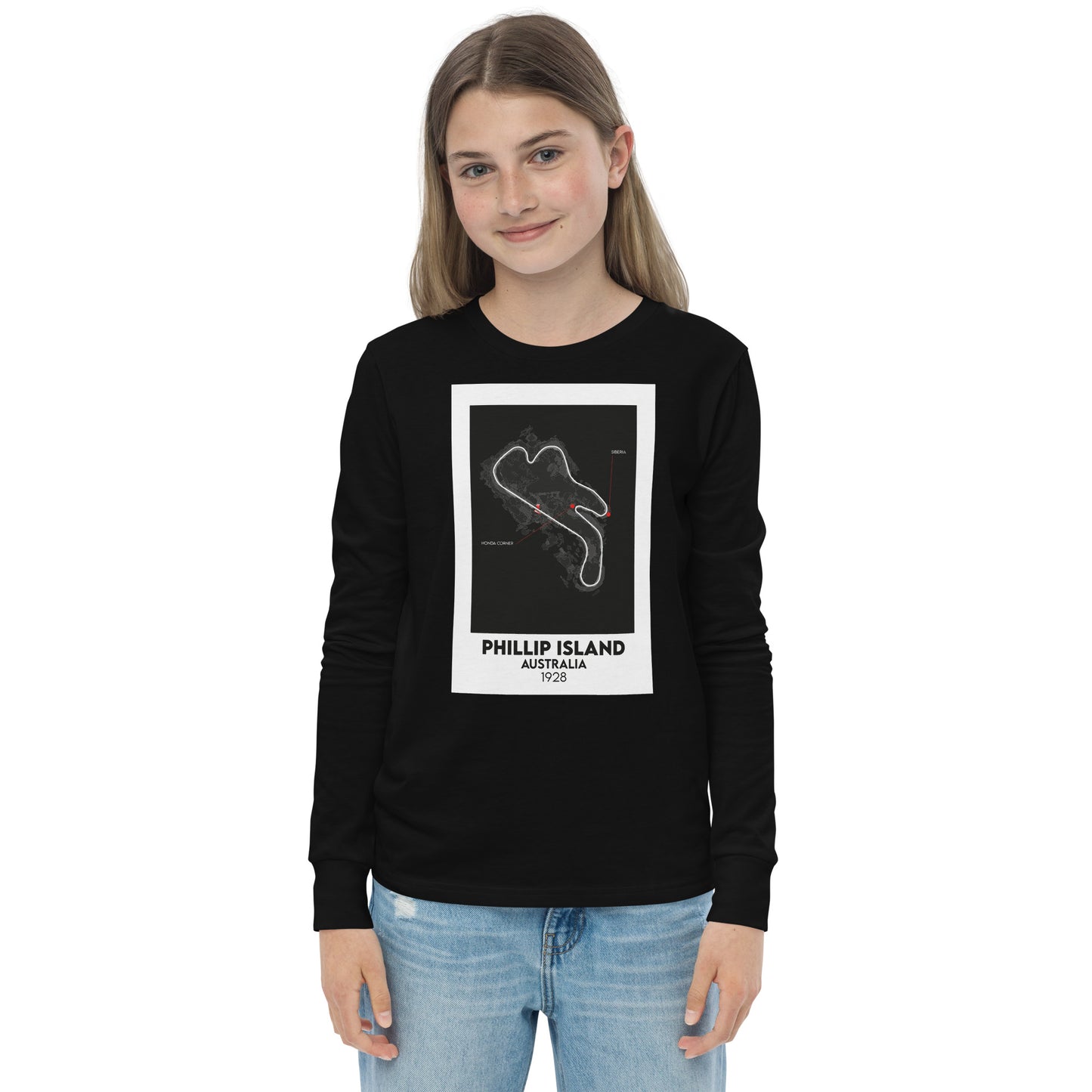 THEME Youth long sleeve tee