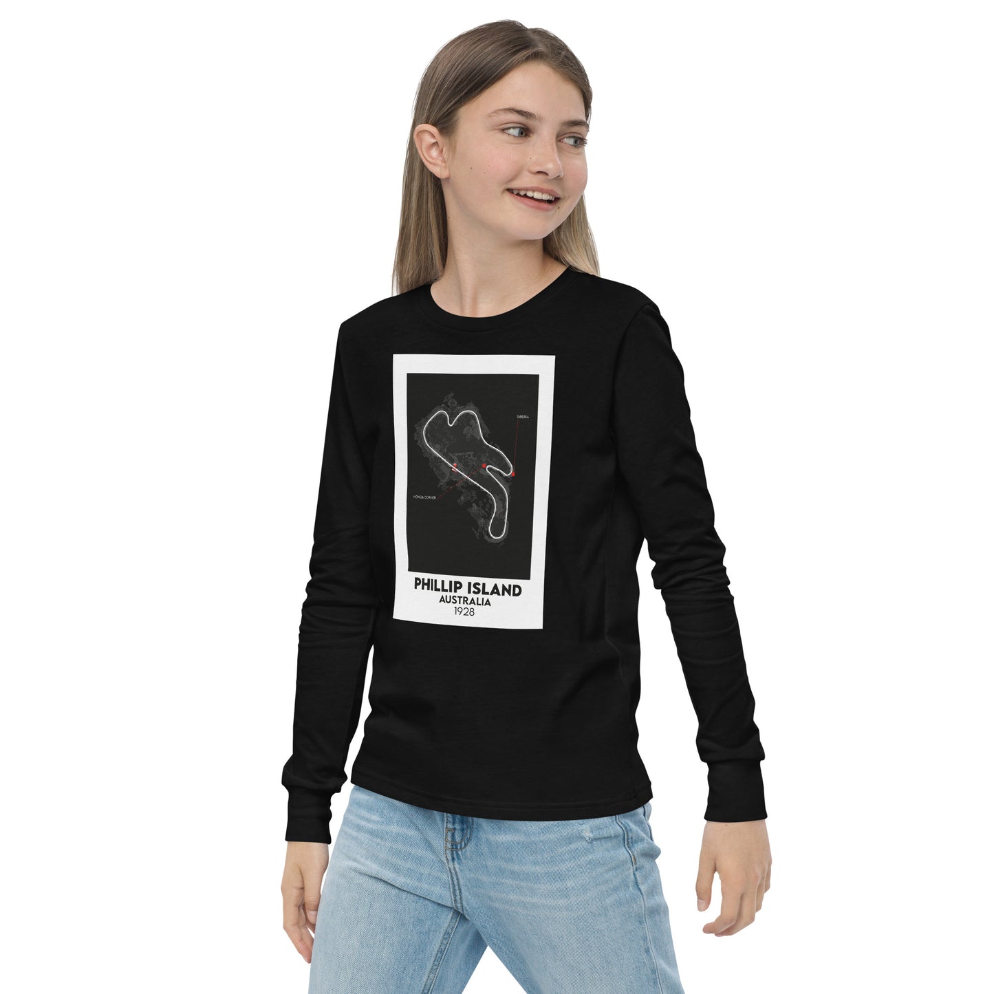 THEME Youth long sleeve tee