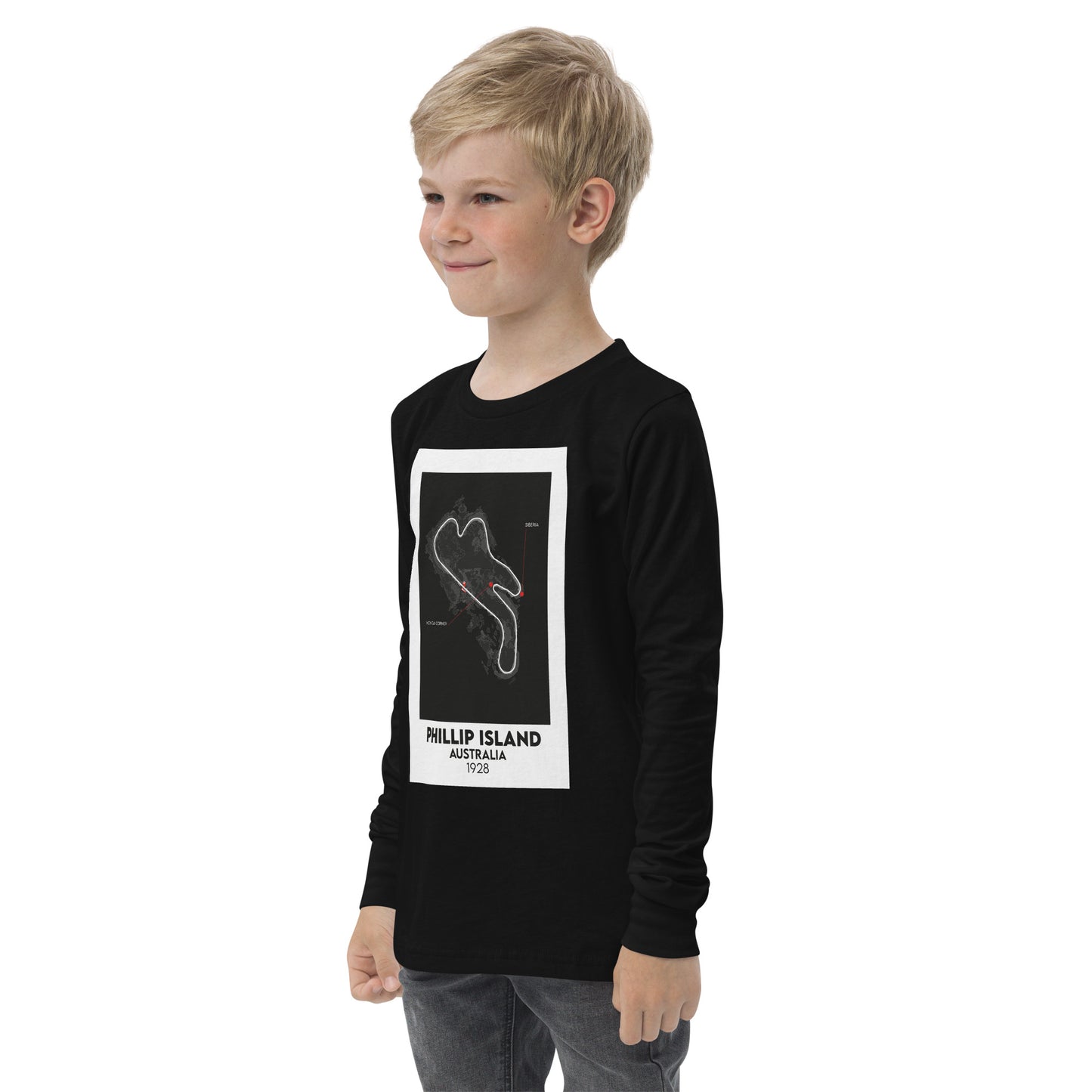 THEME Youth long sleeve tee