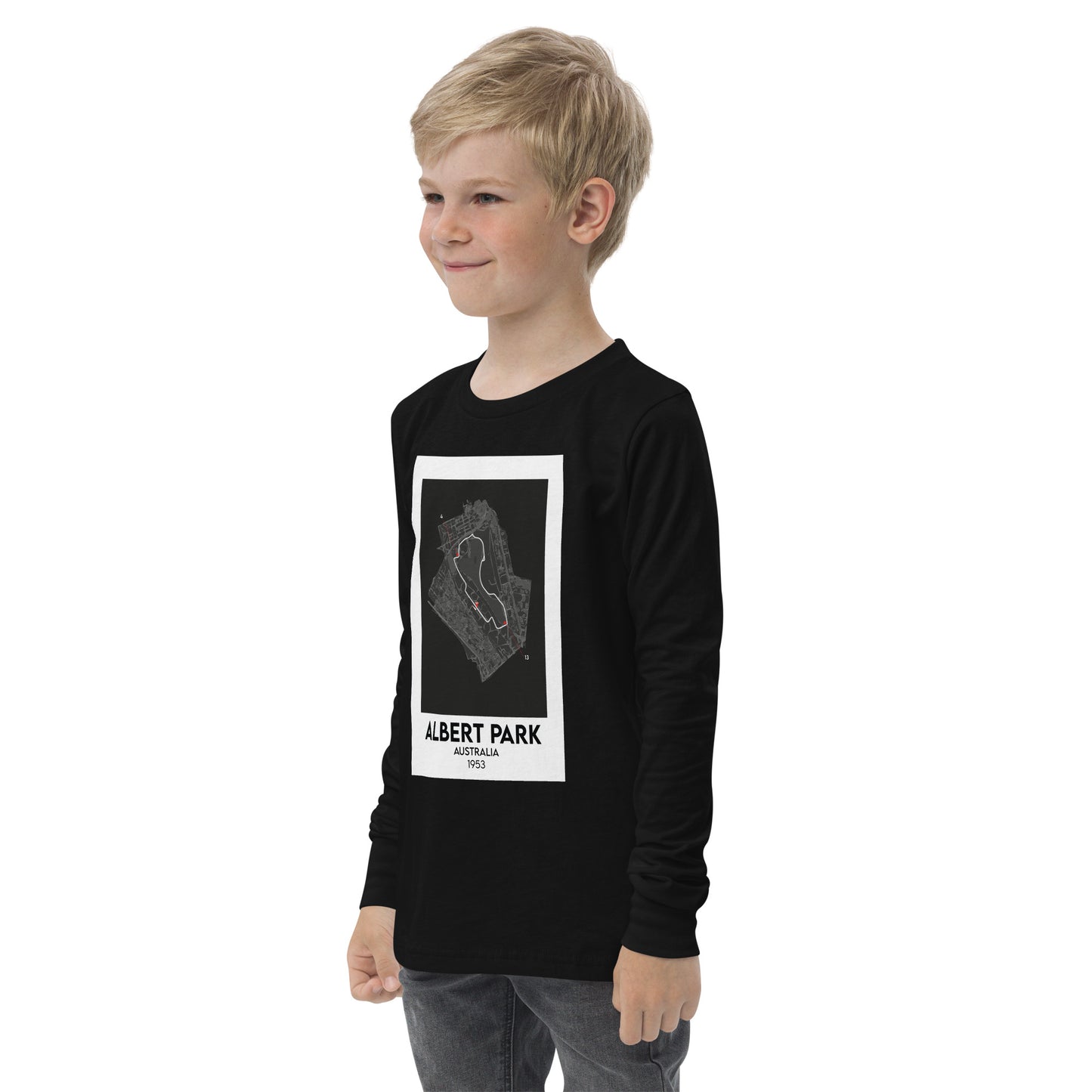 THEME Youth long sleeve tee