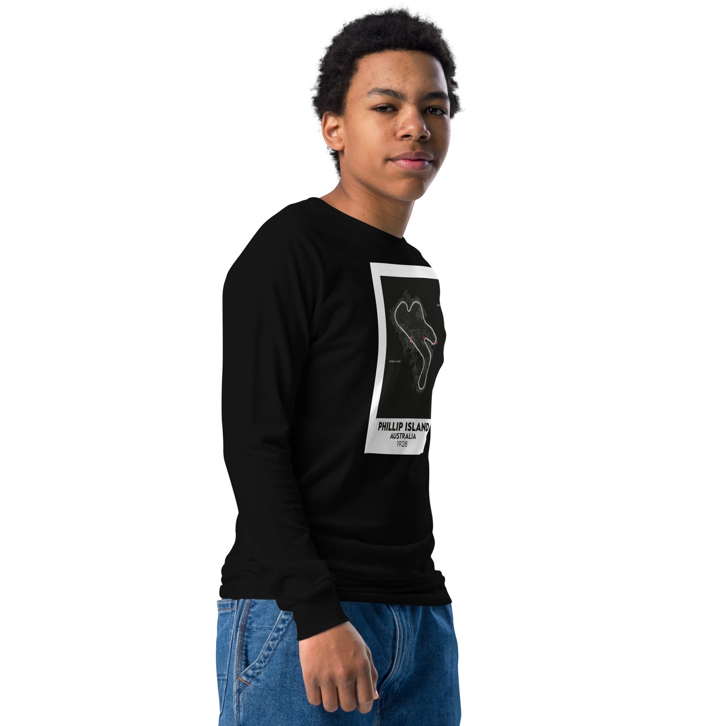 THEME Youth long sleeve tee