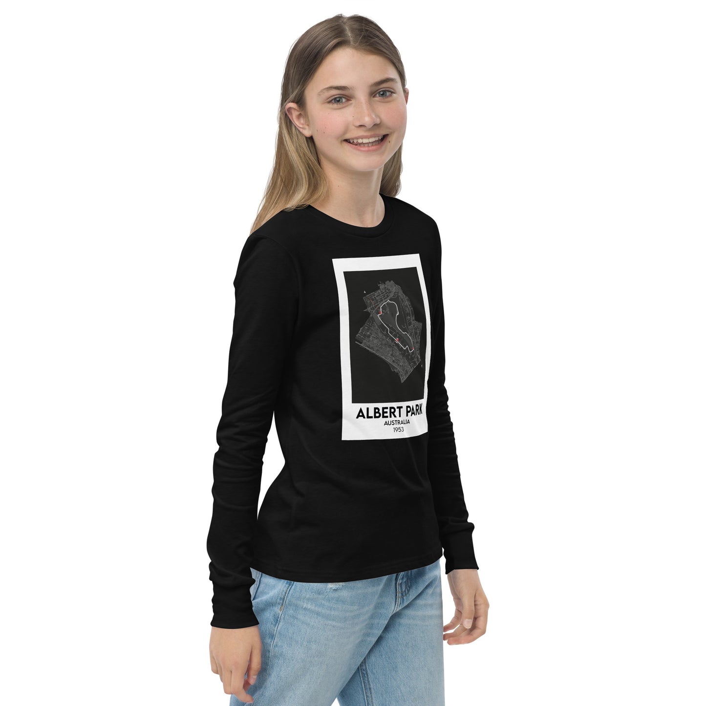 THEME Youth long sleeve tee