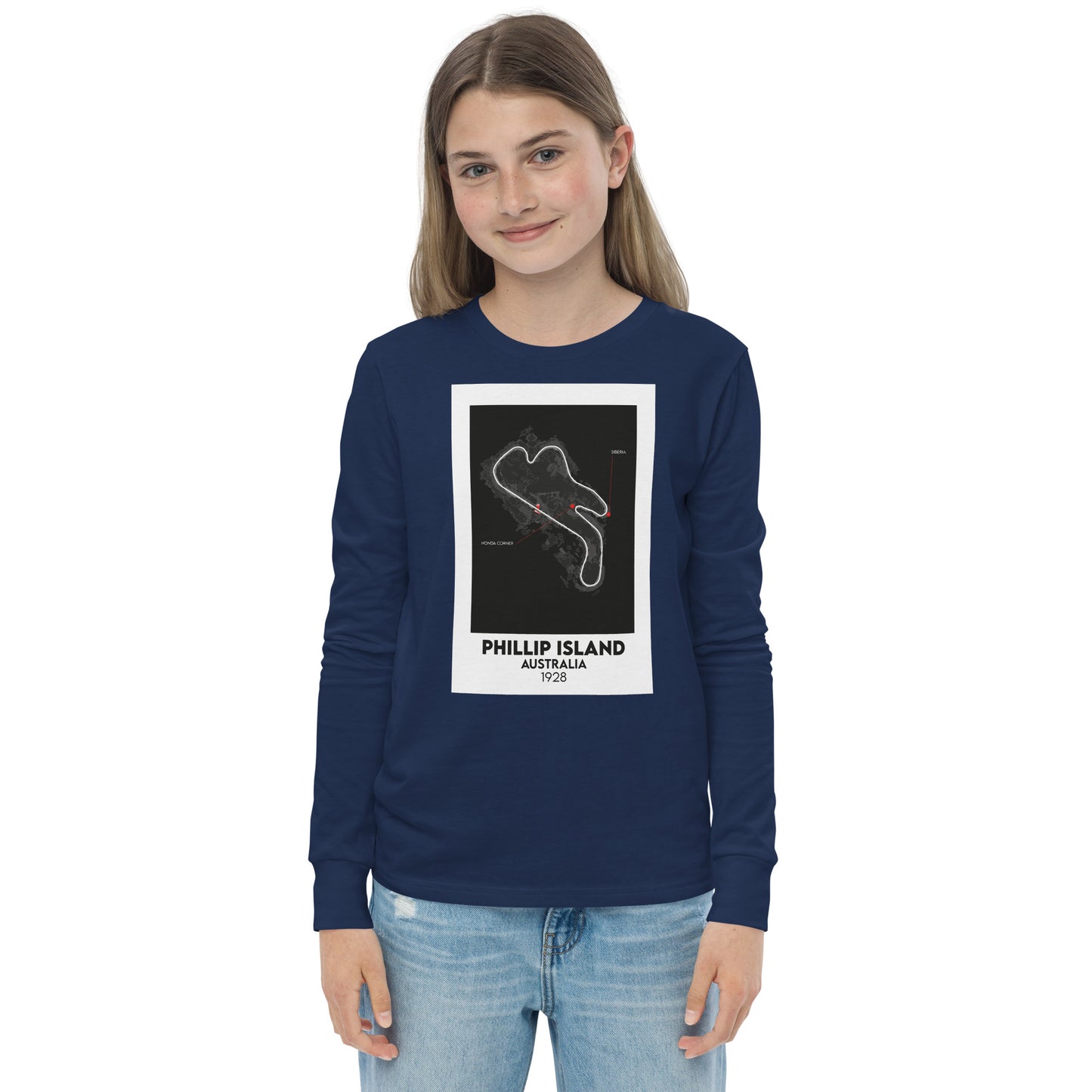 THEME Youth long sleeve tee