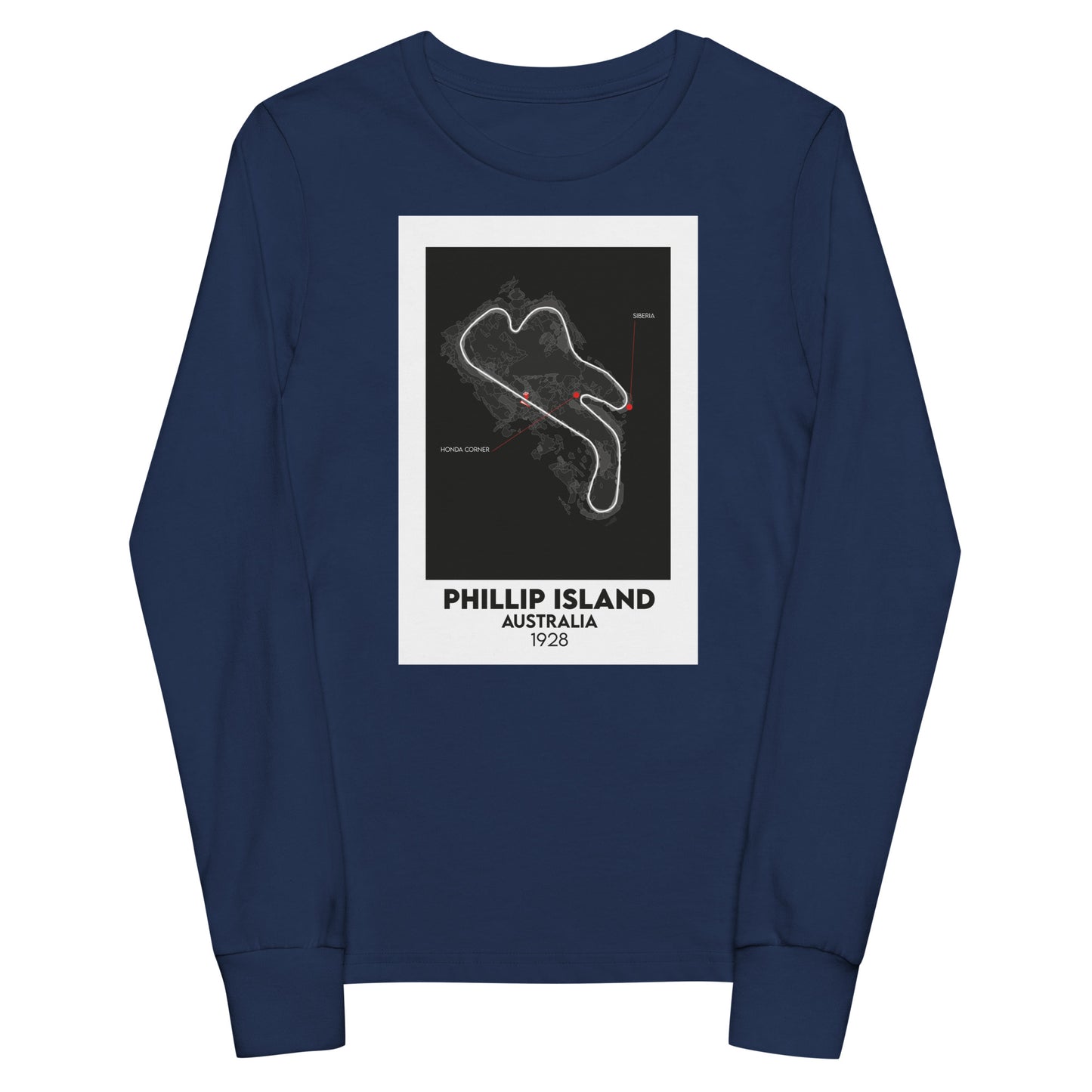 THEME Youth long sleeve tee