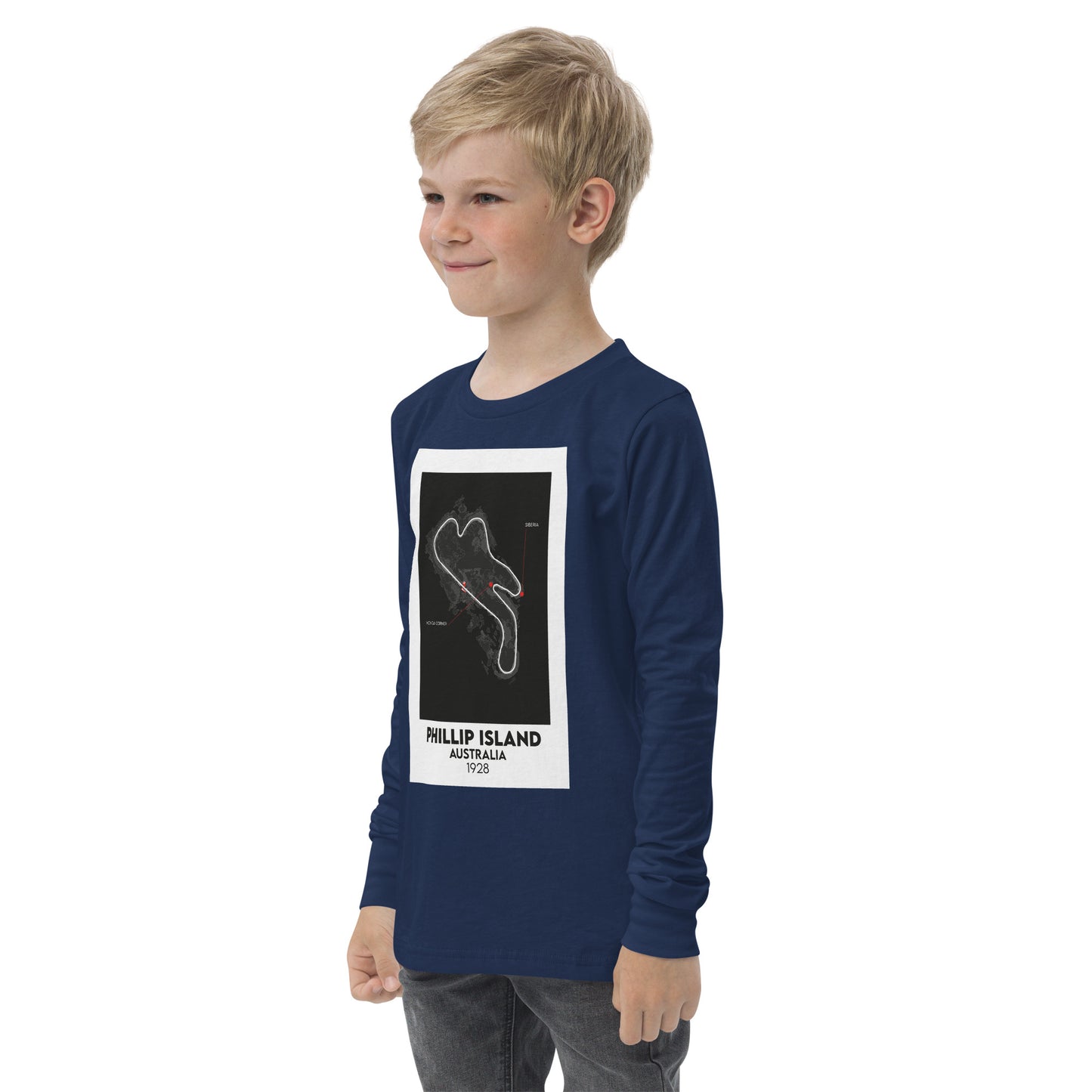 THEME Youth long sleeve tee