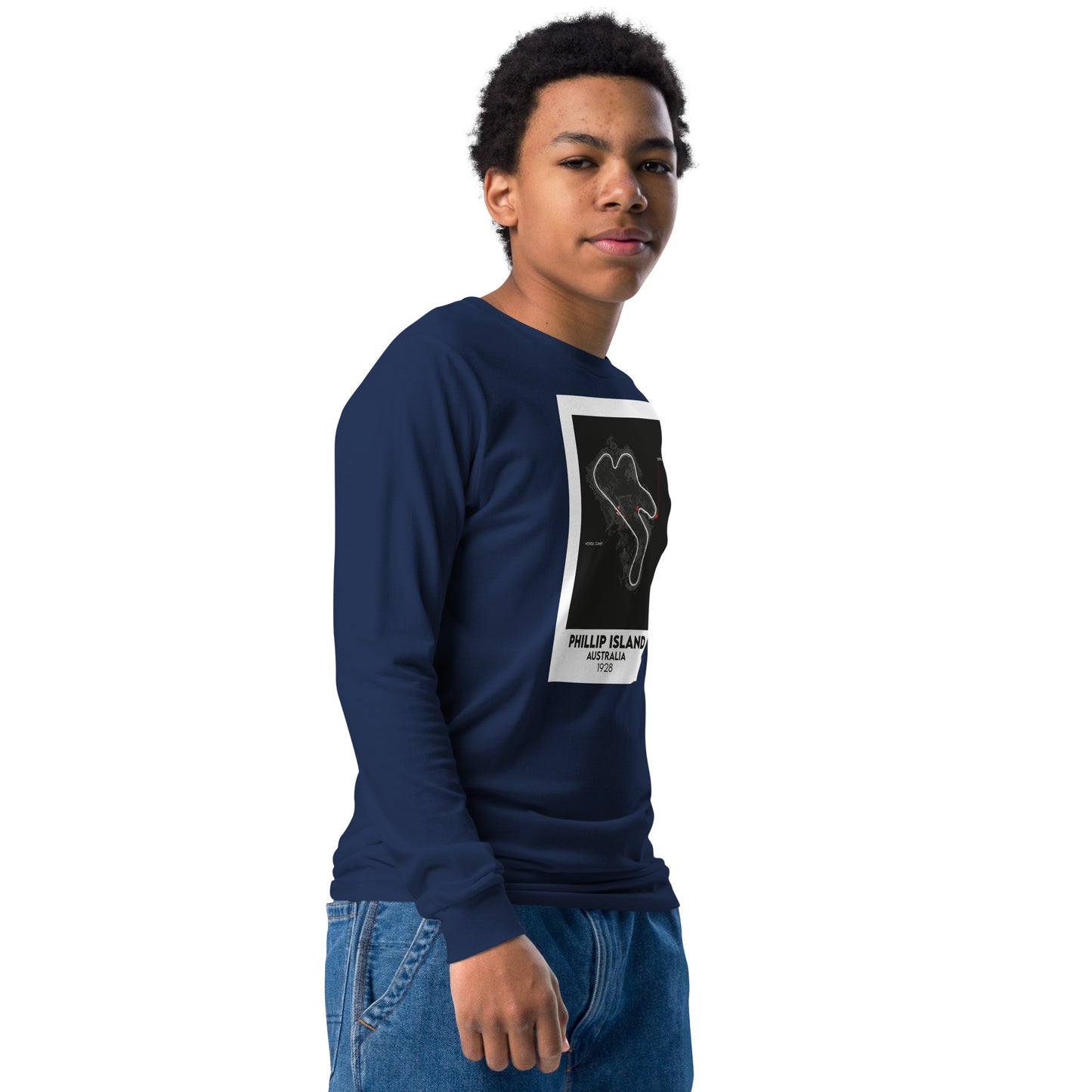 THEME Youth long sleeve tee