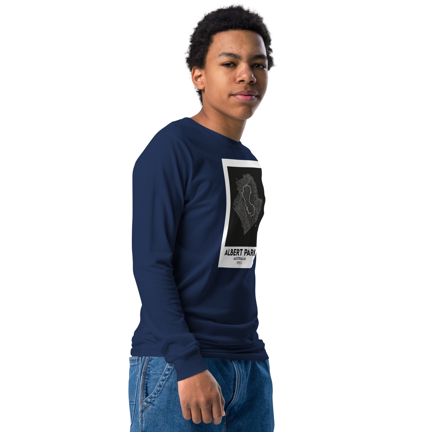 THEME Youth long sleeve tee