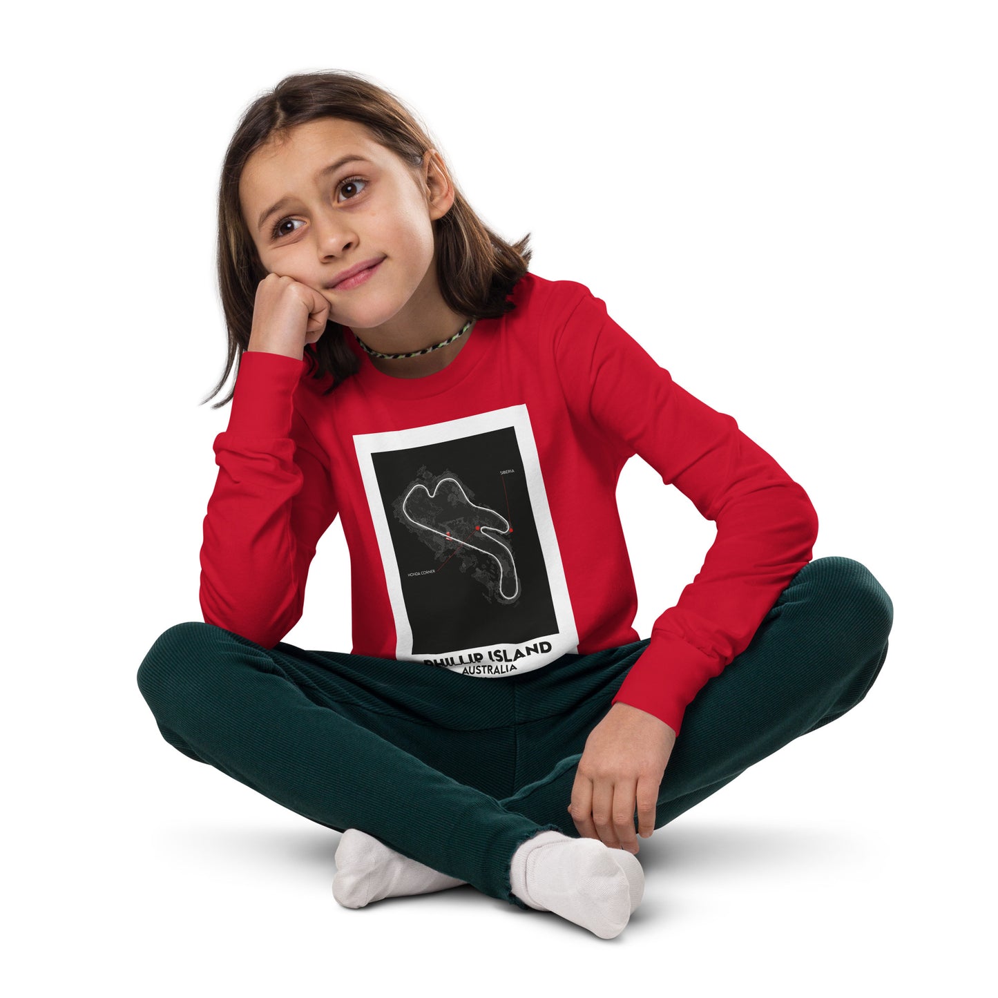 THEME Youth long sleeve tee