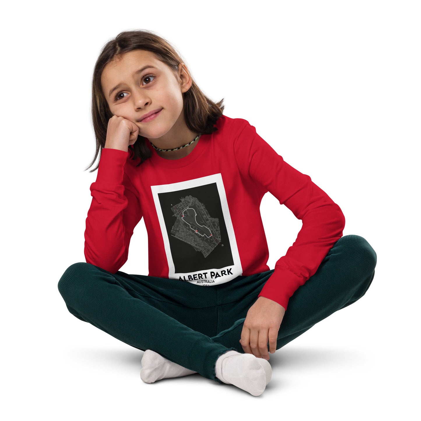 THEME Youth long sleeve tee