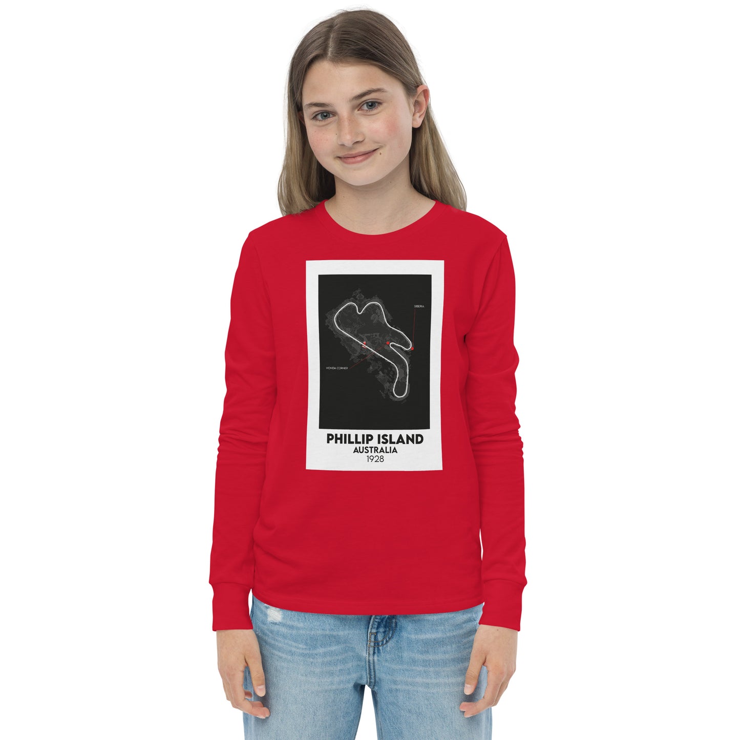 THEME Youth long sleeve tee