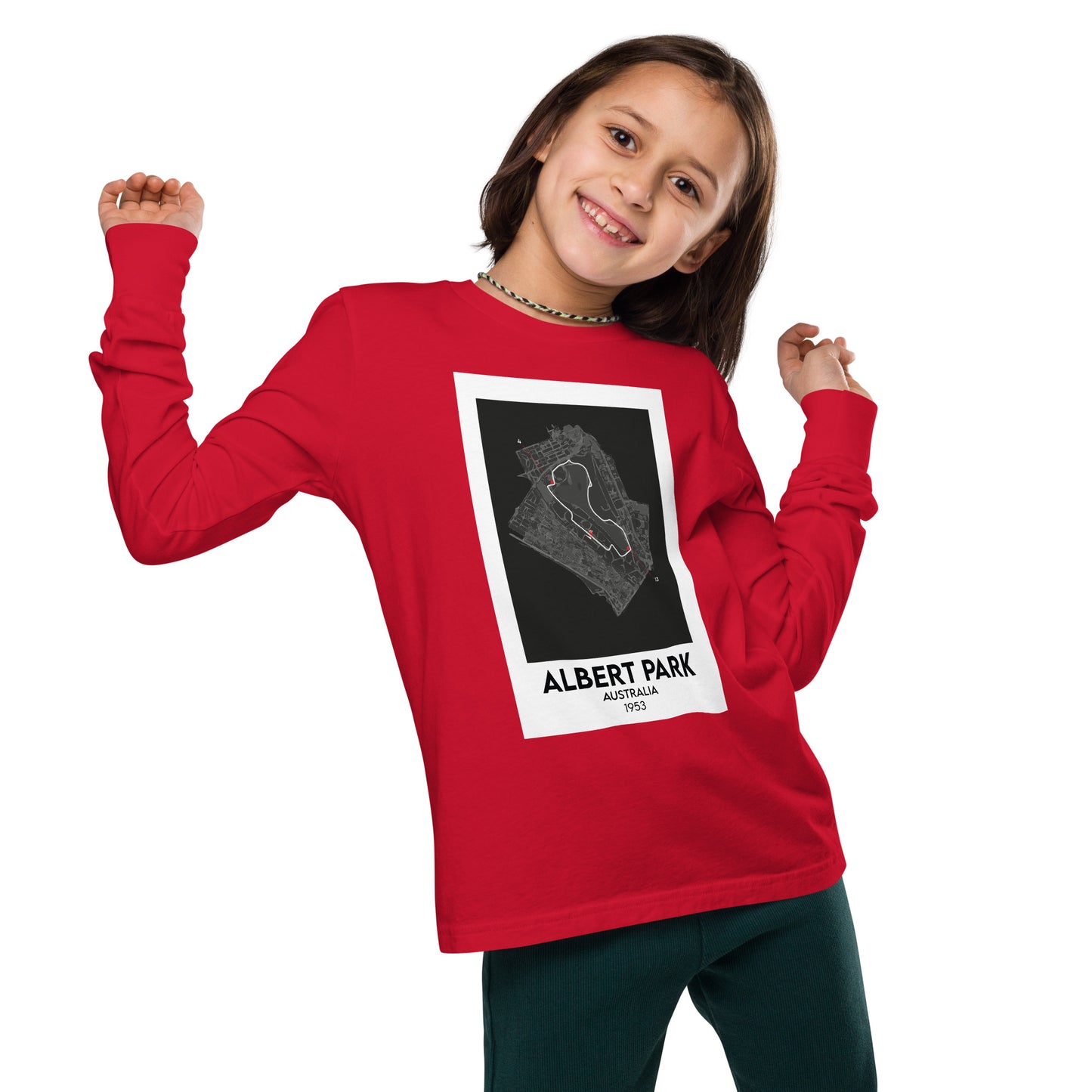 THEME Youth long sleeve tee