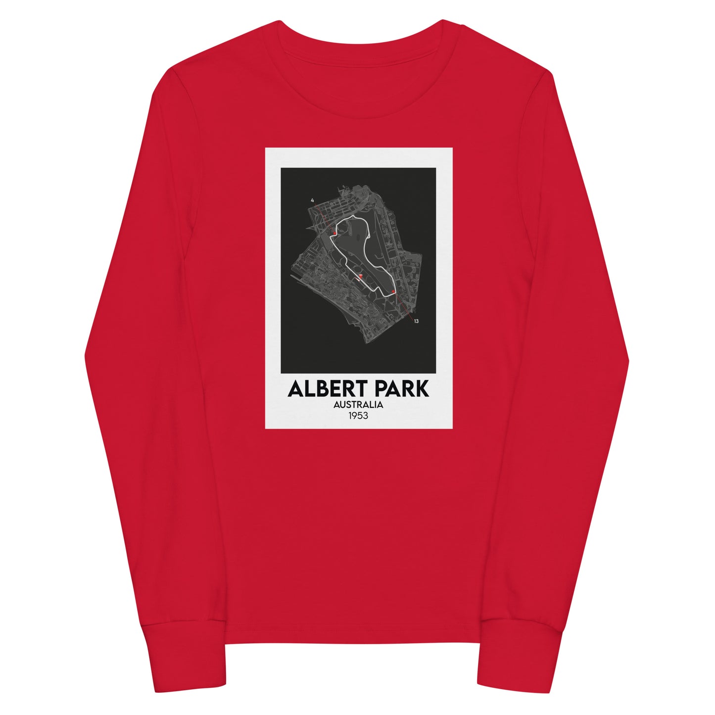 THEME Youth long sleeve tee