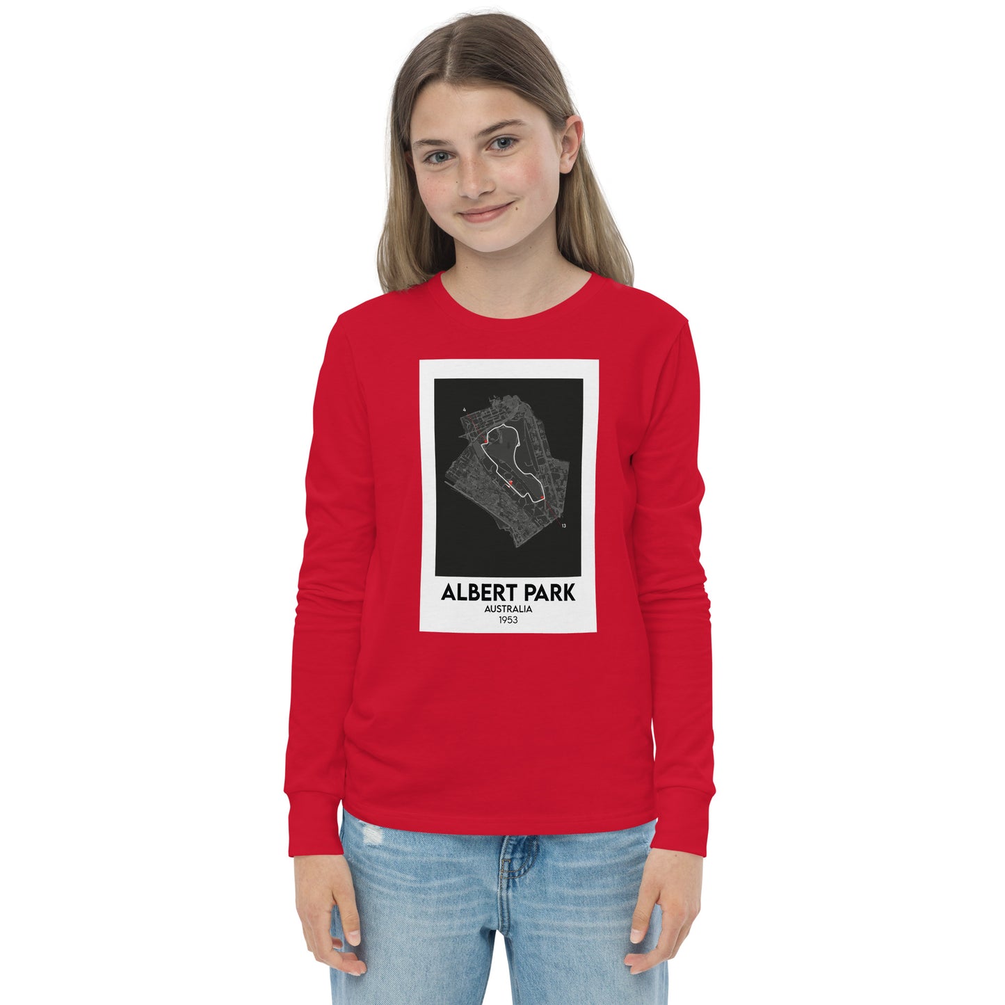 THEME Youth long sleeve tee