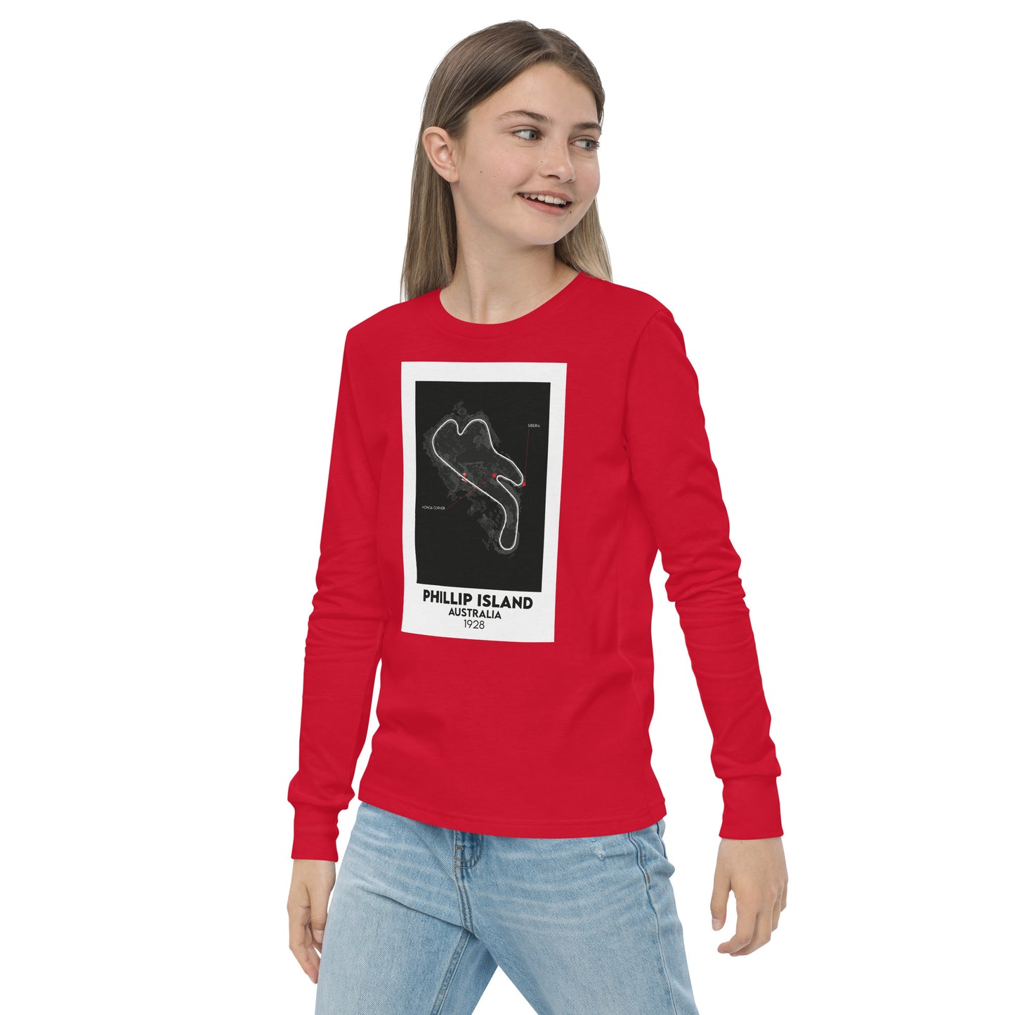 THEME Youth long sleeve tee