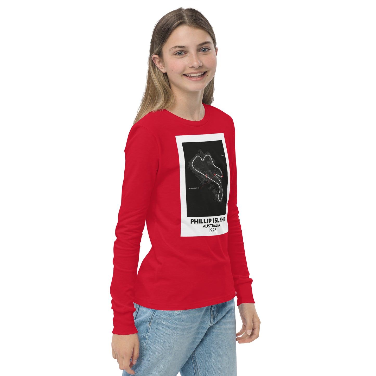 THEME Youth long sleeve tee