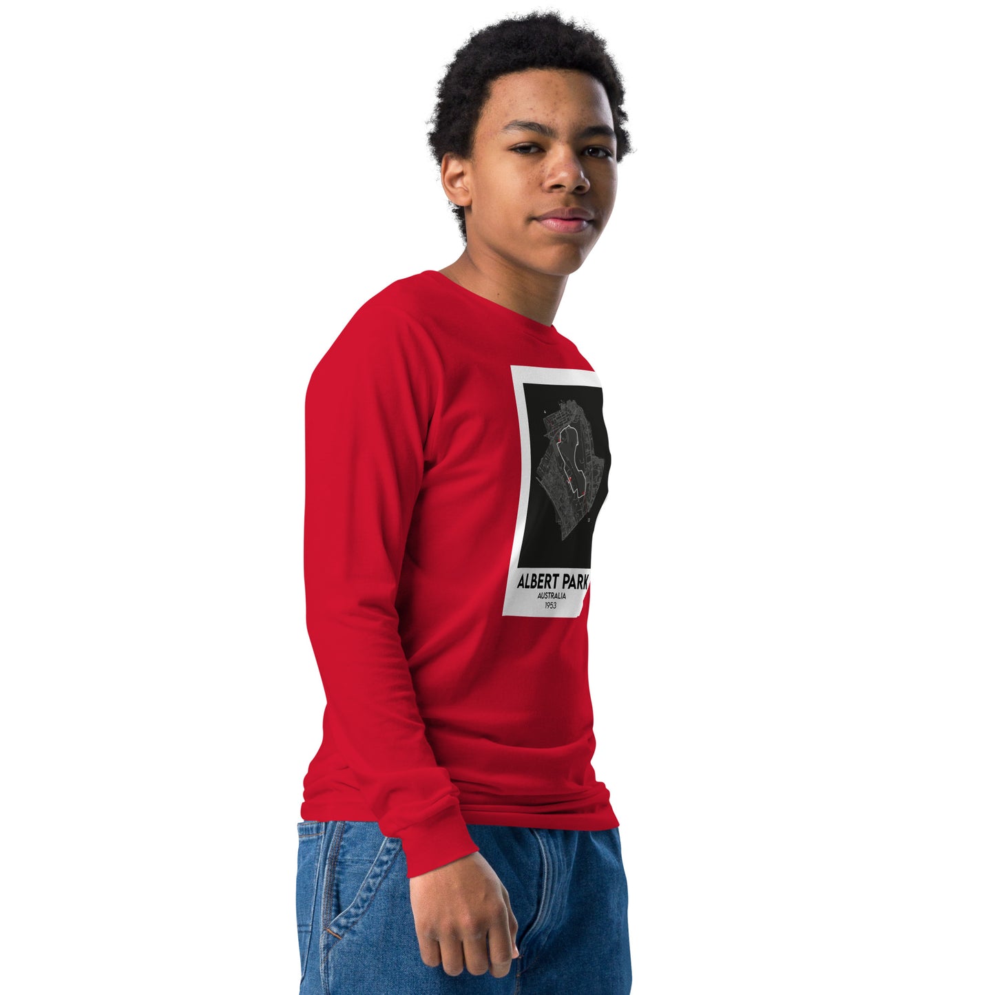 THEME Youth long sleeve tee