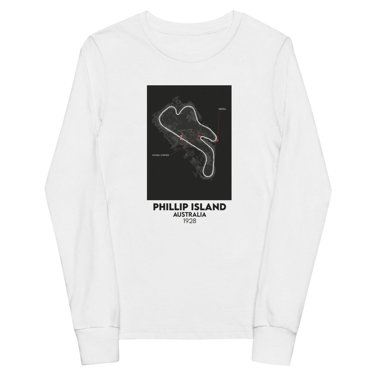 THEME Youth long sleeve tee