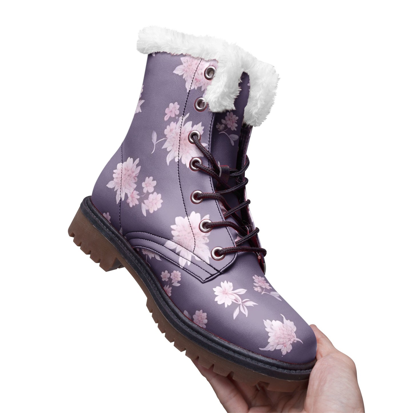 Unisex Lace Up Winter Boots Fashion Comfort Chukka Boots