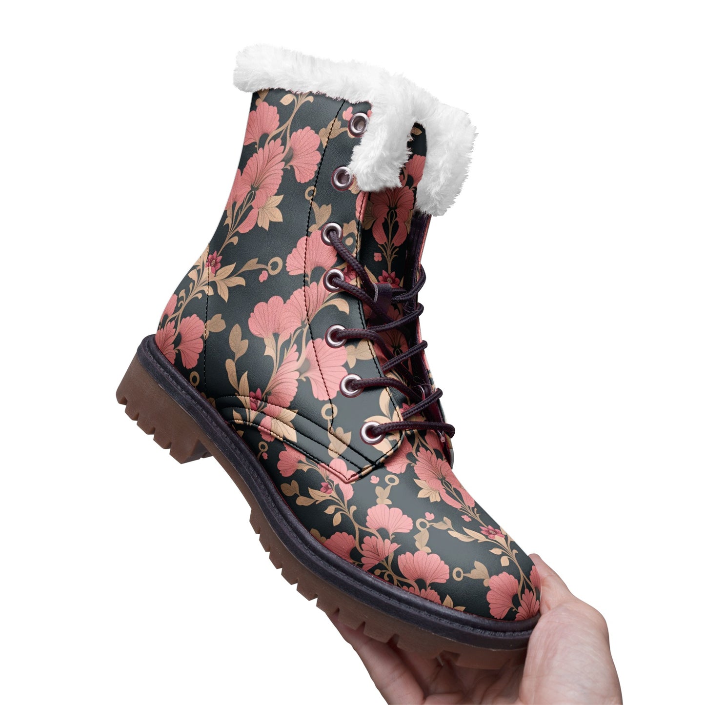 Unisex Lace Up Winter Boots Fashion Comfort Chukka Boots