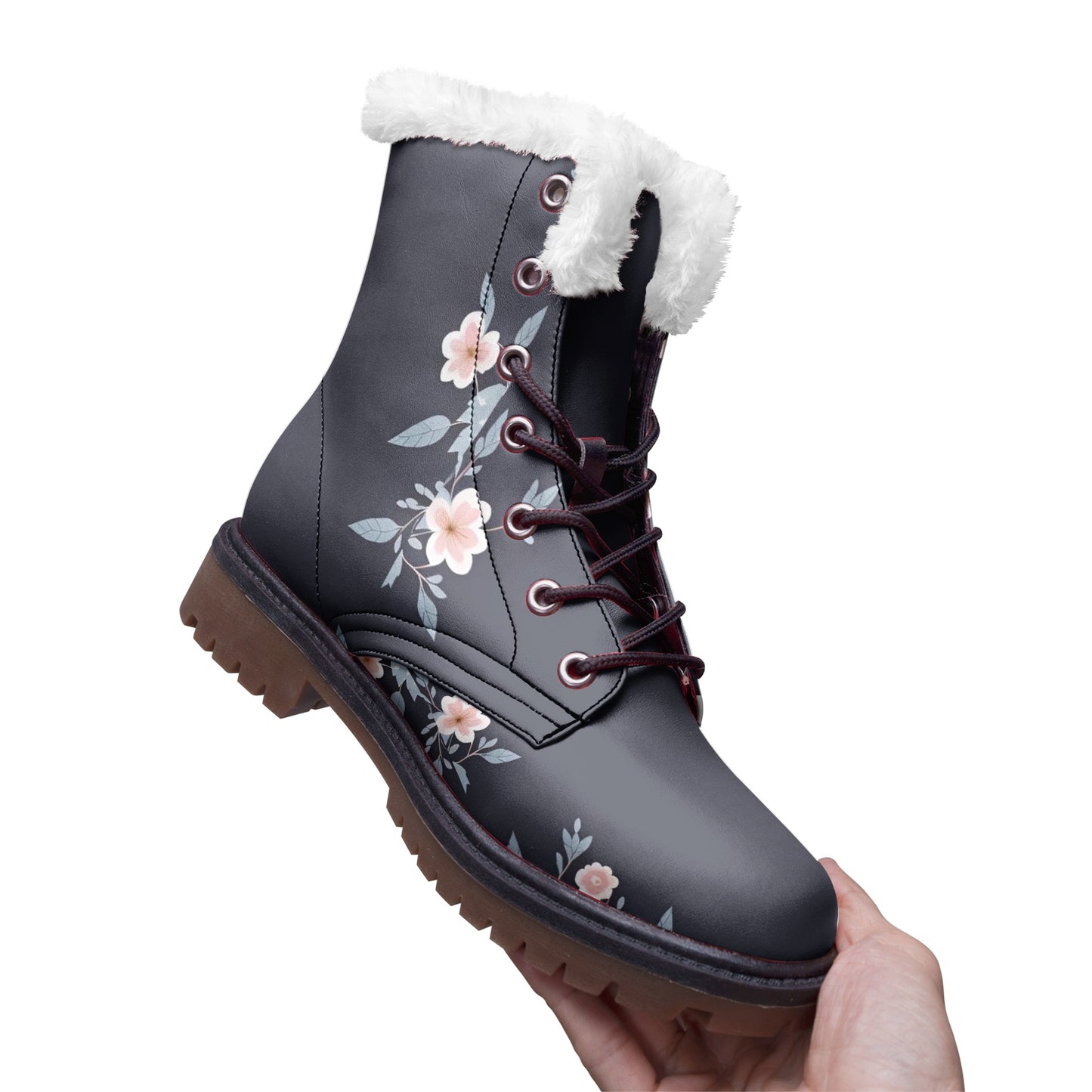 Unisex Lace Up Winter Boots Fashion Comfort Chukka Boots