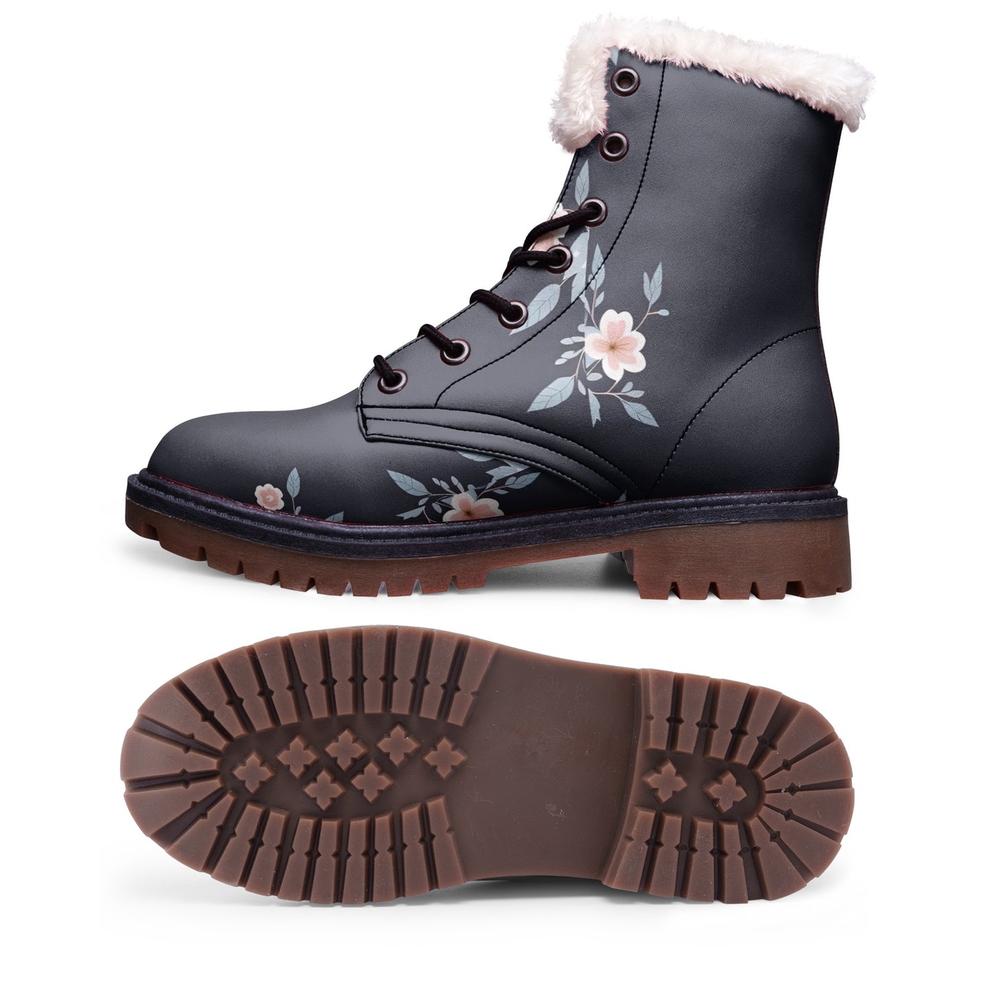 Unisex Lace Up Winter Boots Fashion Comfort Chukka Boots