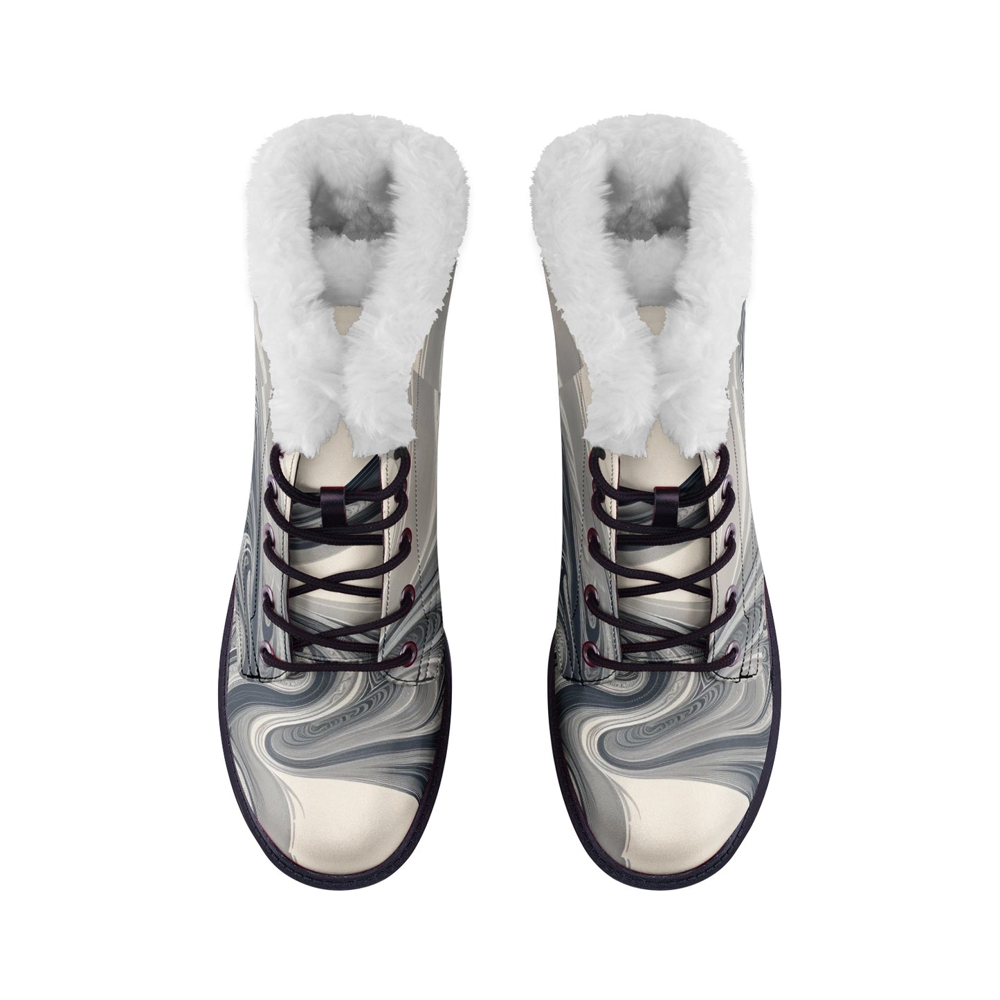 Unisex Lace Up Winter Boots Fashion Comfort Chukka Boots