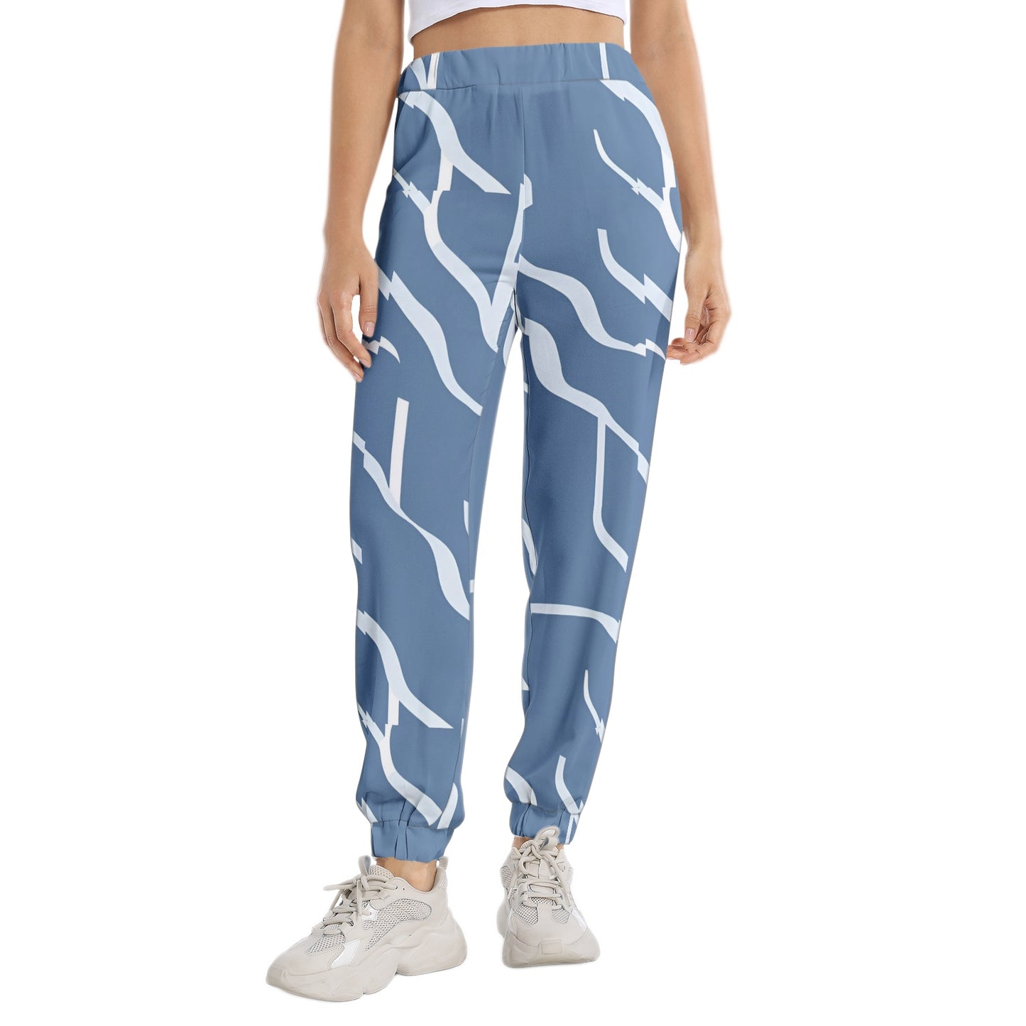 Elastic Waist Tapered Sweatpant