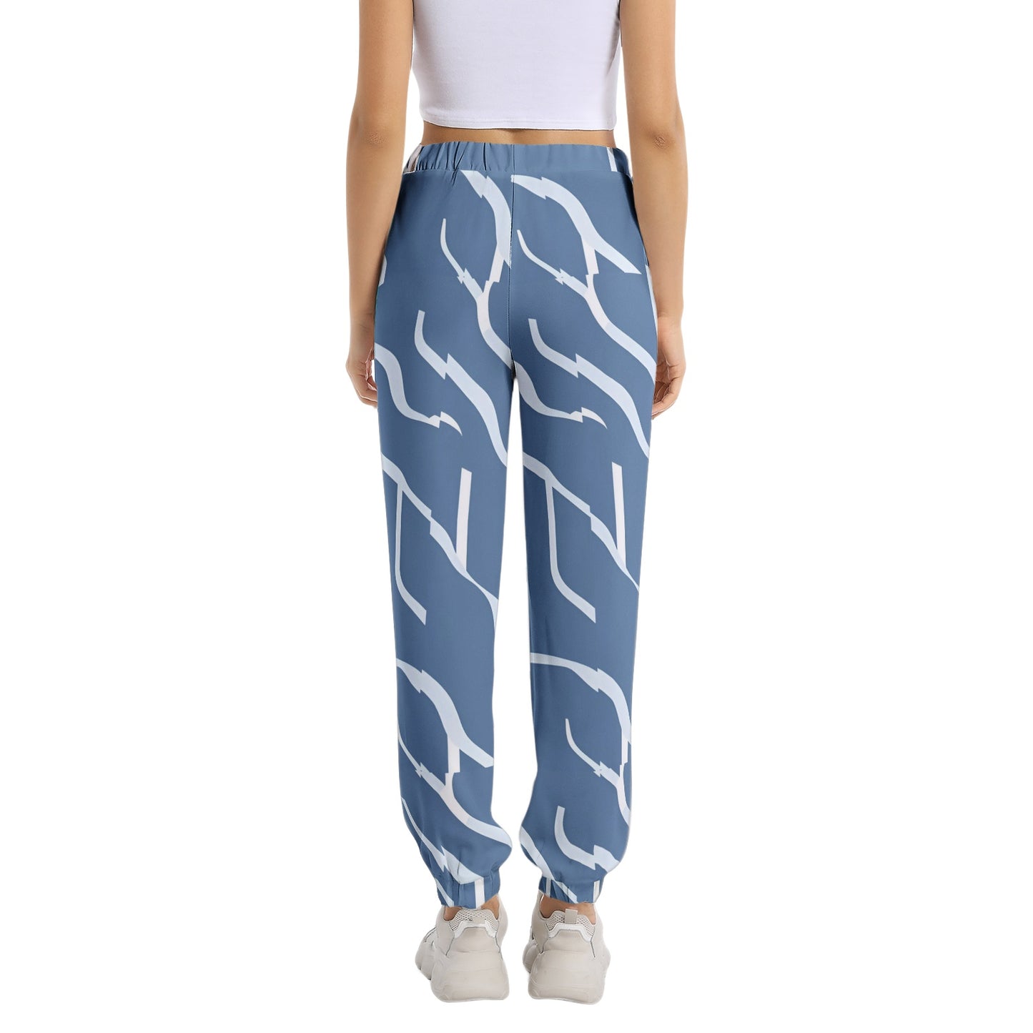 Elastic Waist Tapered Sweatpant