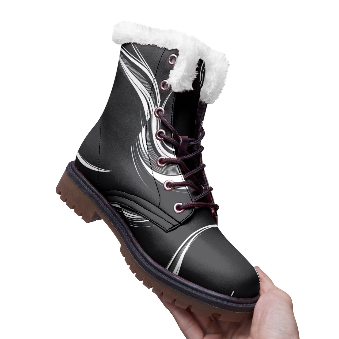 Unisex Lace Up Winter Boots Fashion Comfort Chukka Boots