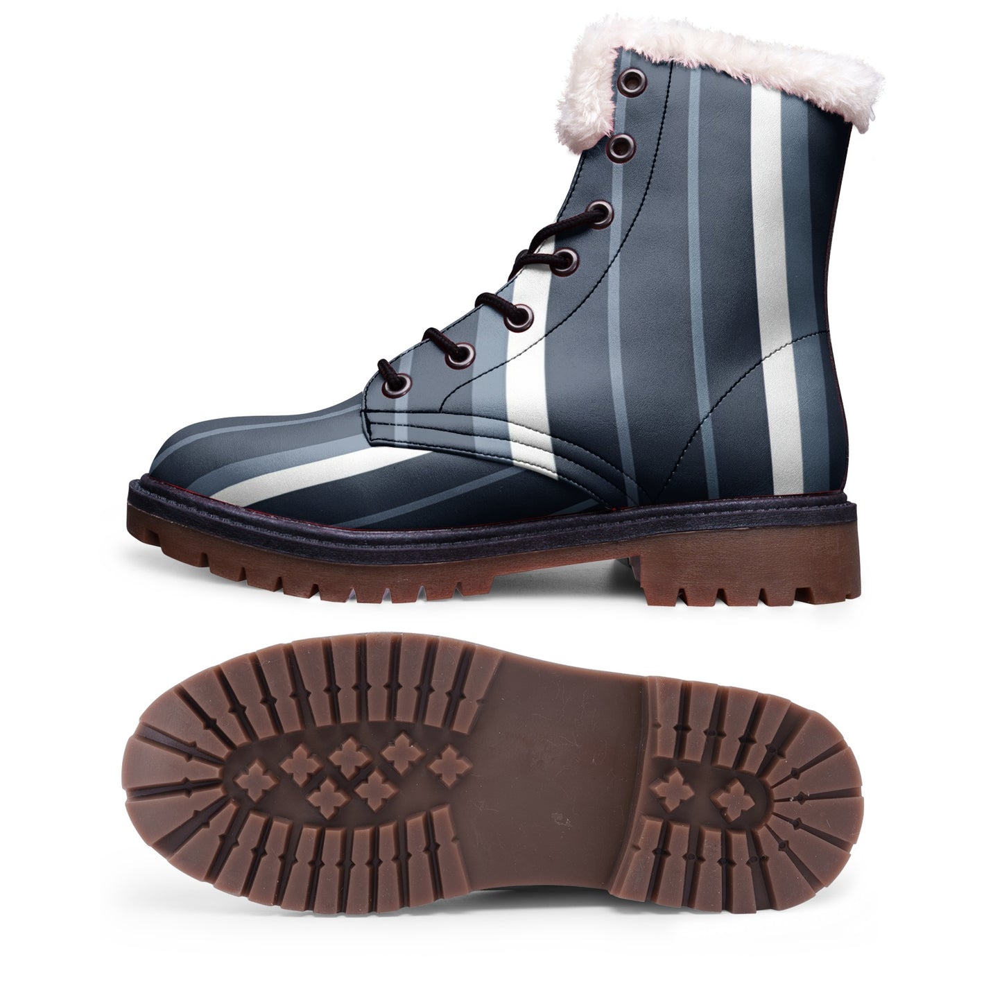 Unisex Lace Up Winter Boots Fashion Comfort Chukka Boots