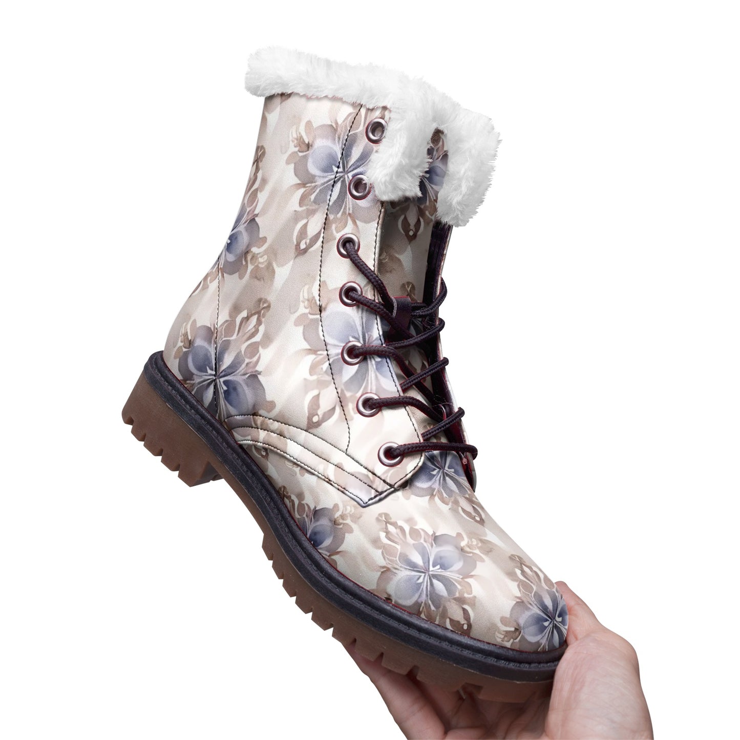 Unisex Lace Up Winter Boots Fashion Comfort Chukka Boots