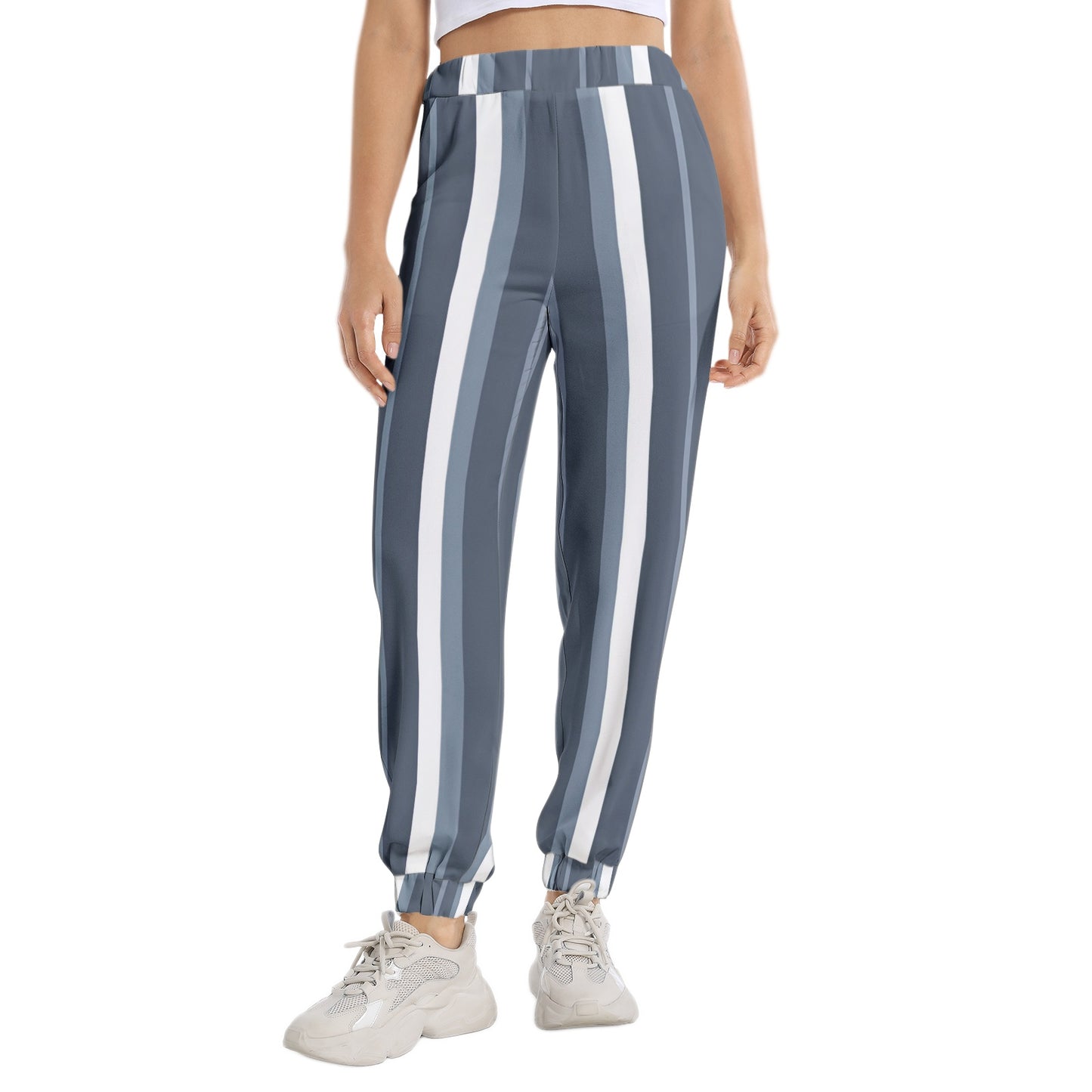 Elastic Waist Tapered Sweatpant